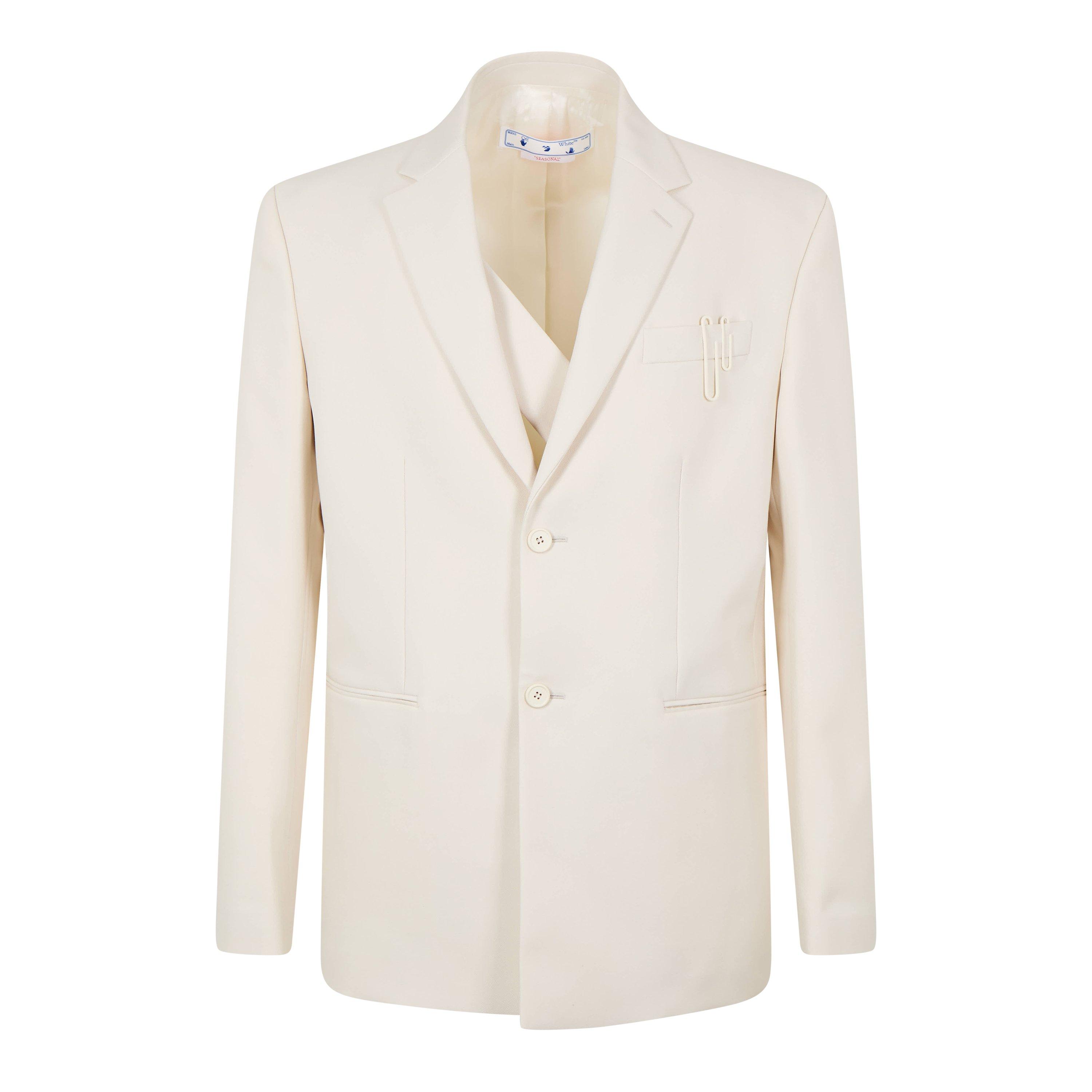 ジャケット Off-White Blazer Off-White - オフホワイト ジャケット アウター シャツの通販 by