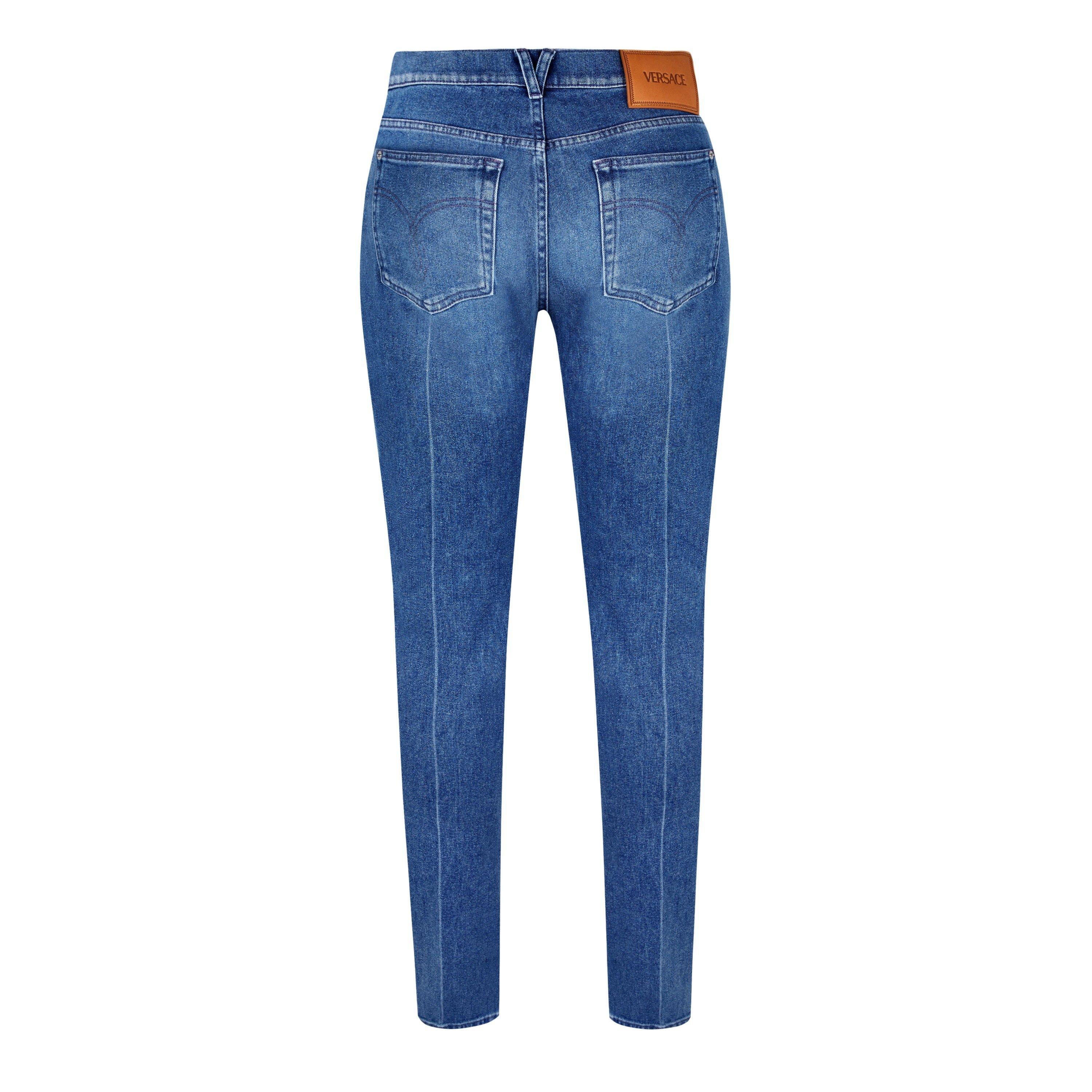 Medium Blue - Versace - Taylor Slim Jeans - 6