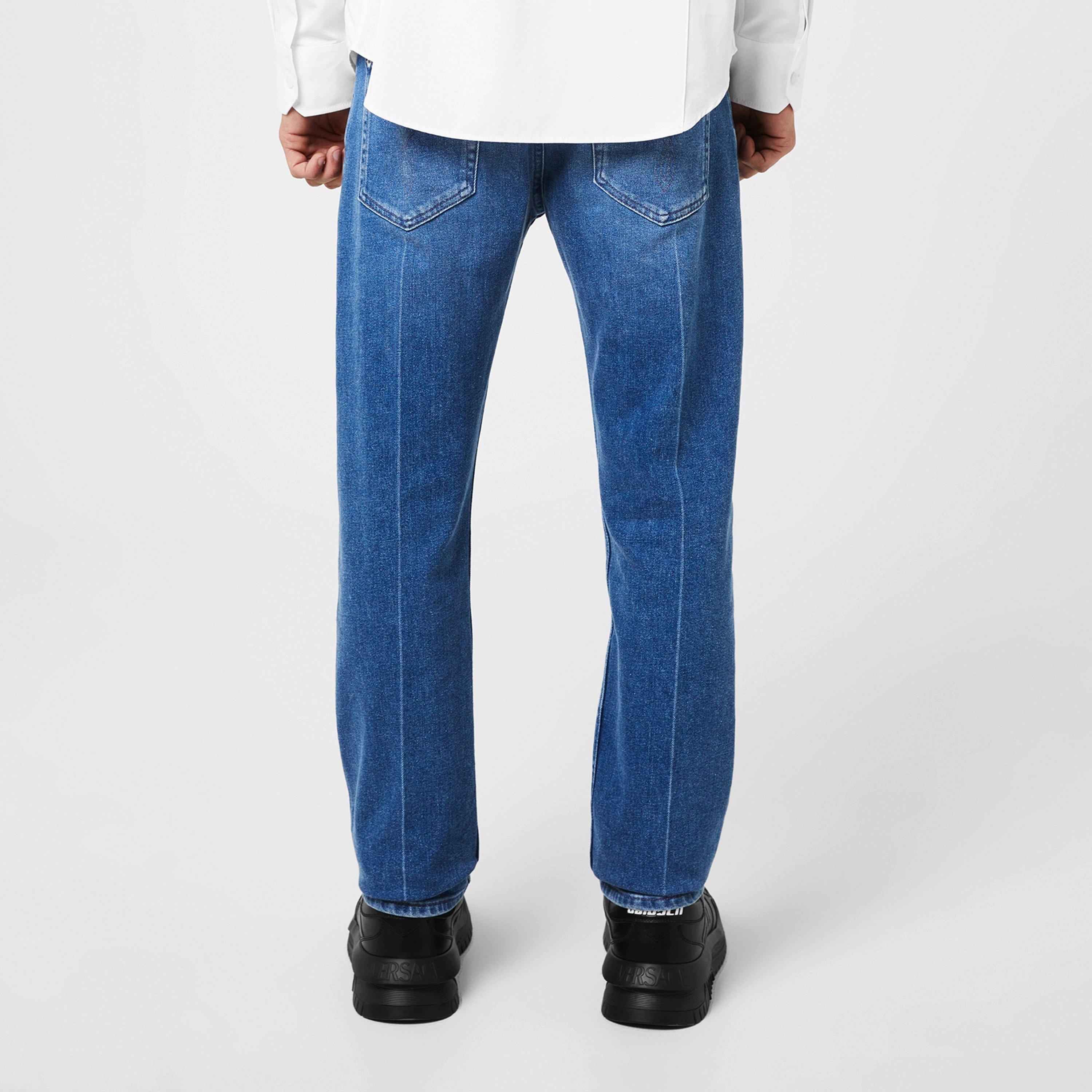 Medium Blue - Versace - Taylor Slim Jeans - 3