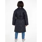 Marine DW5 - Tommy Hilfiger - Quilted Long Trench Coat Junior - 4