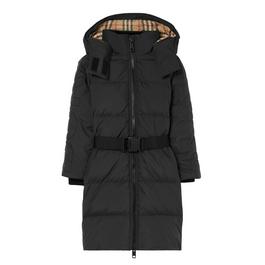 Burberry Quilted Logo Puffer Jacket Juniors