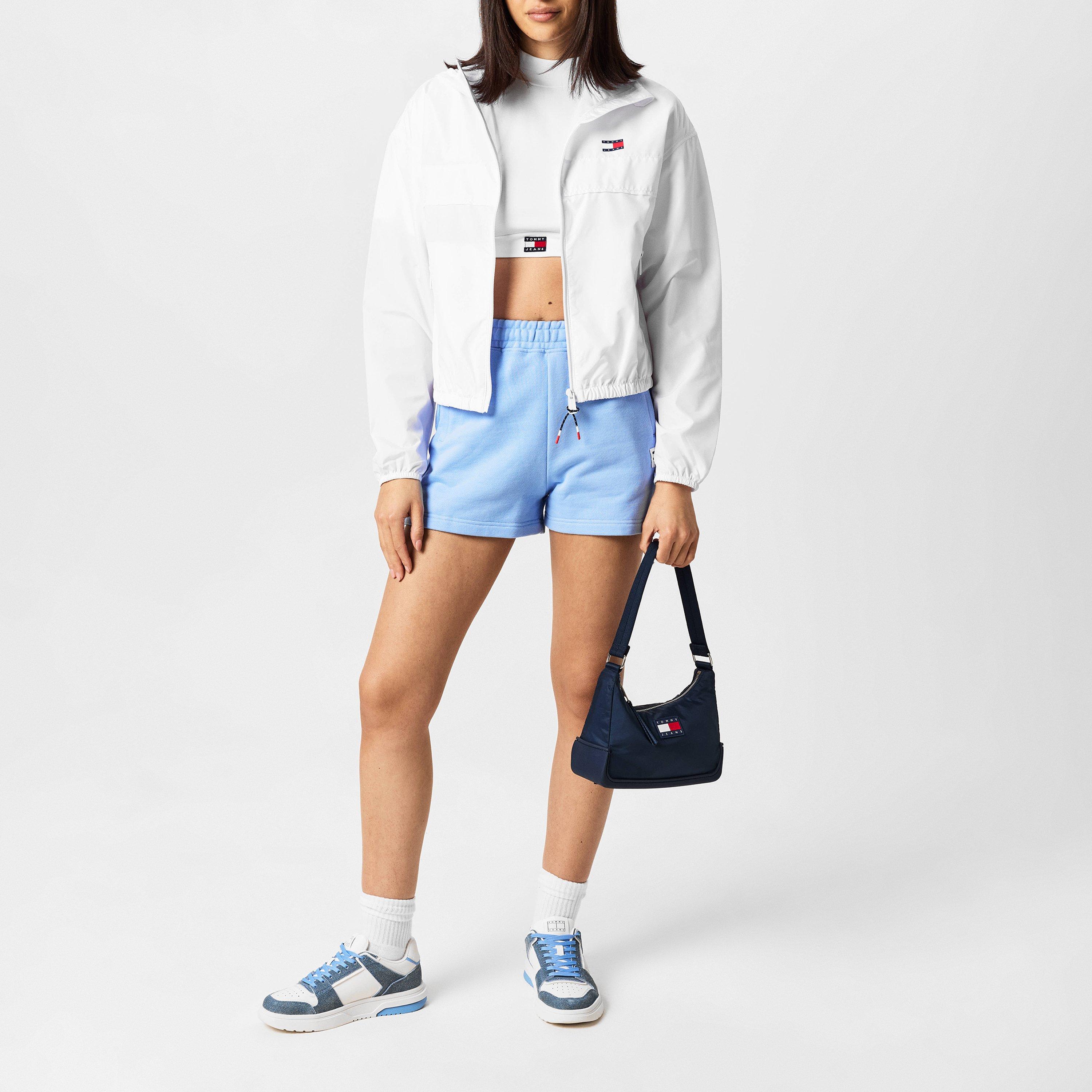 White - Tommy Jeans - Women's Mock Neck Crop Top - 6