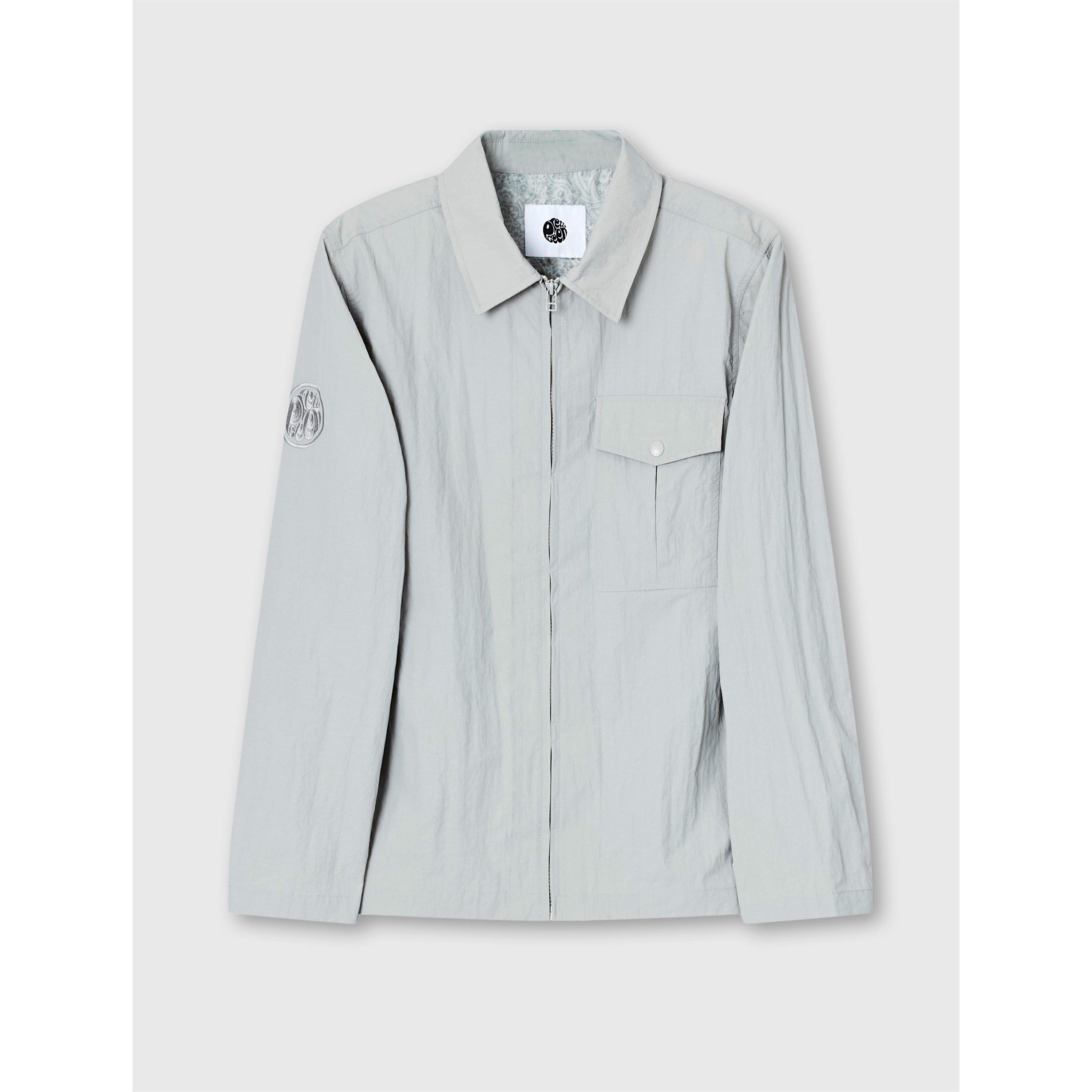 Grey - Pretty Green - Ridley Overshirt - 1