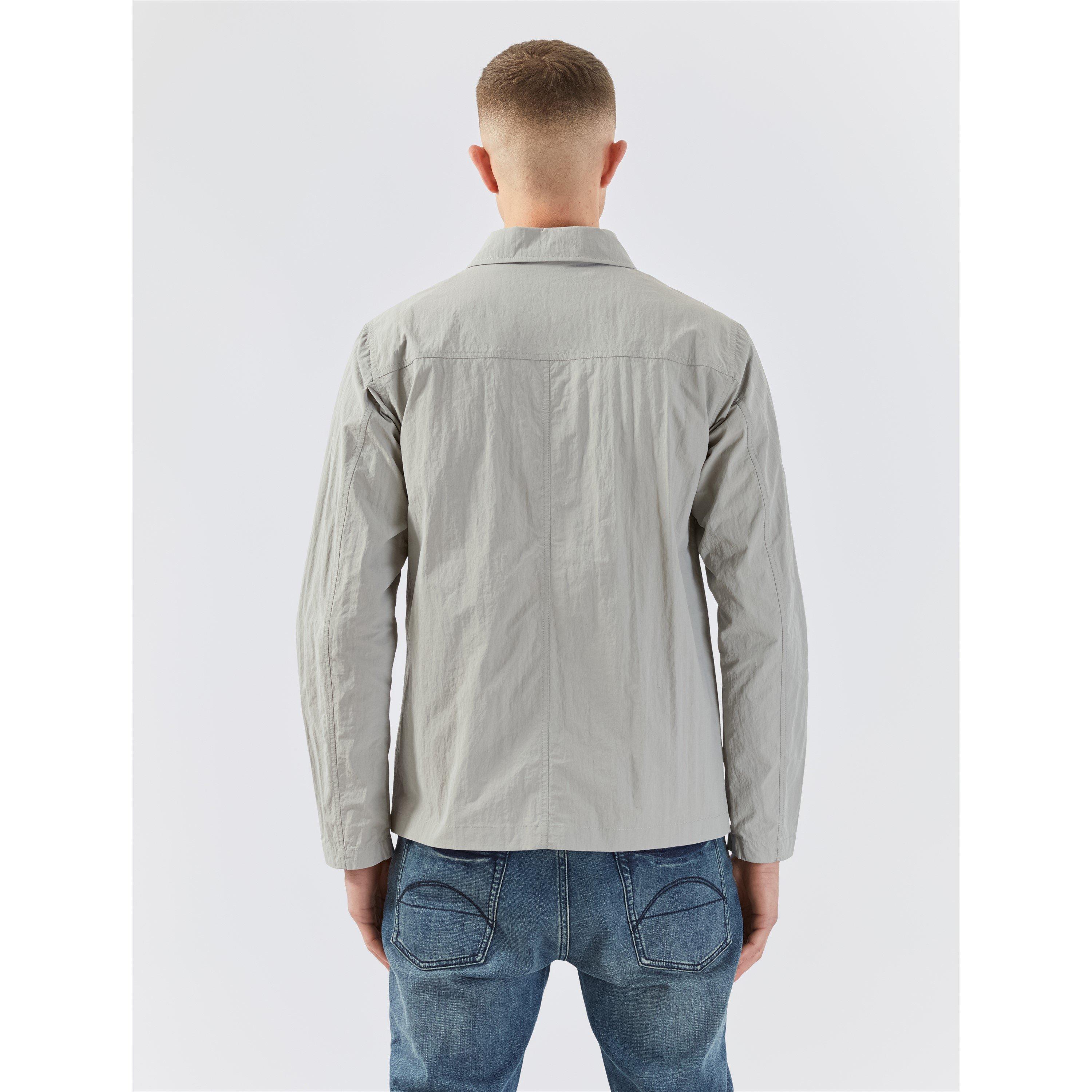 Grey - Pretty Green - Ridley Overshirt - 3