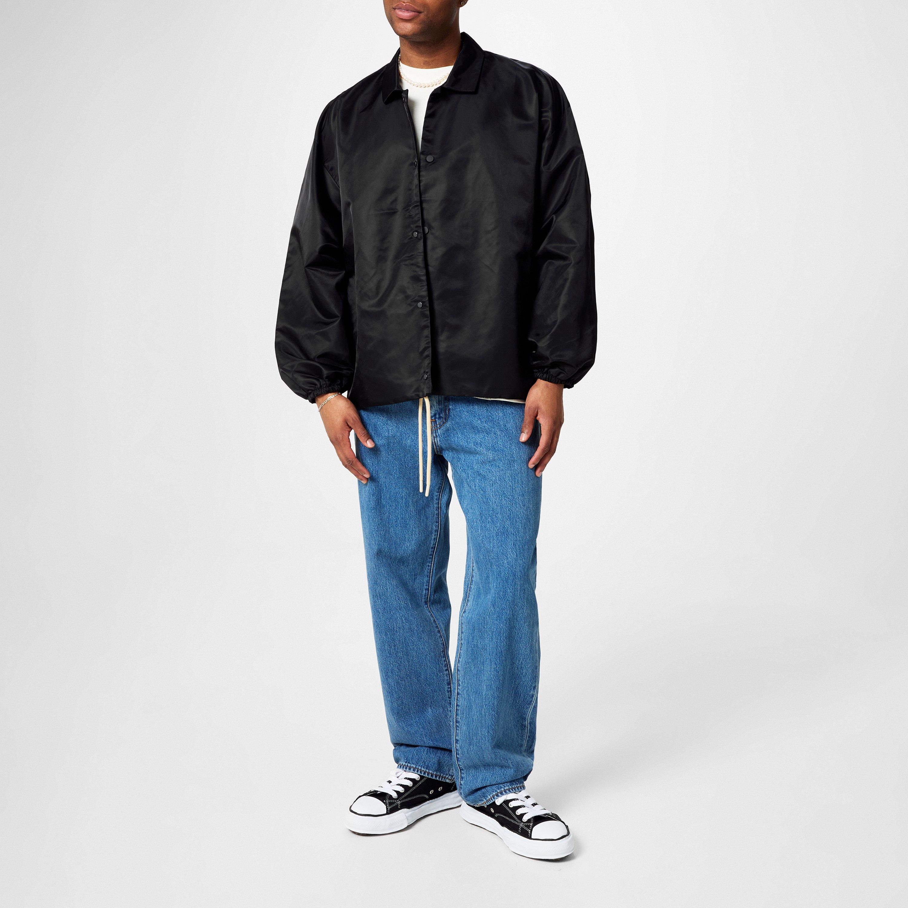 Black - Fear Of God Essentials - Coach Jacket - 4