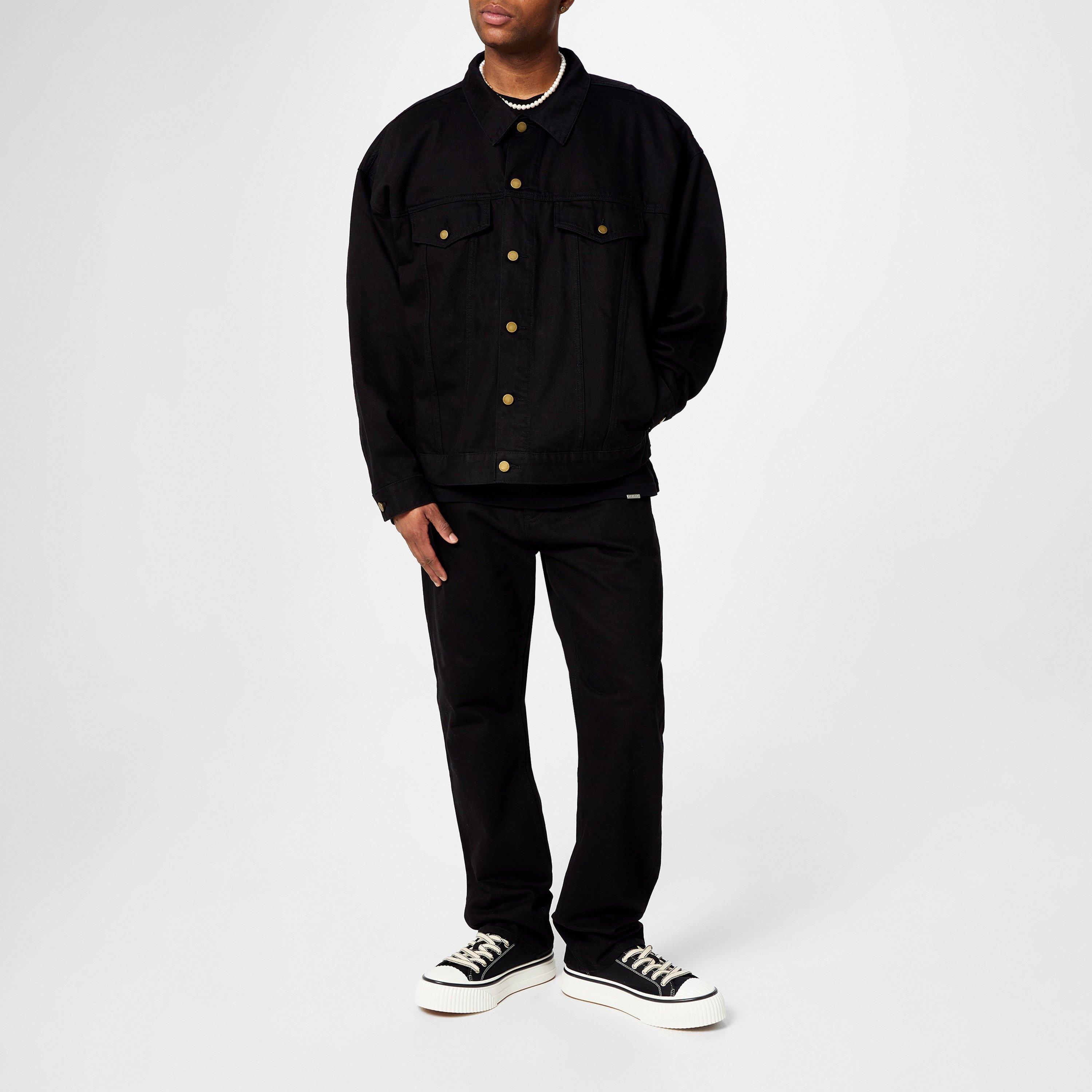 Black - Fear Of God Essentials - Men's Denim Jacket - 4