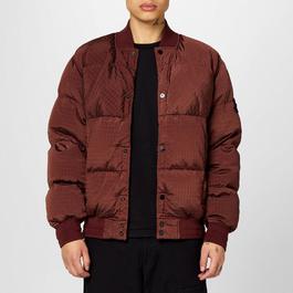 Stone Island Macro Ripstop Nylon Metal Bomber Jacket