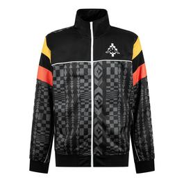 Marcelo Burlon Kappa Graphic Woven Track Jacket