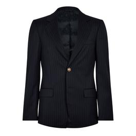 Palm Angels Pinstripe Suit Jacket