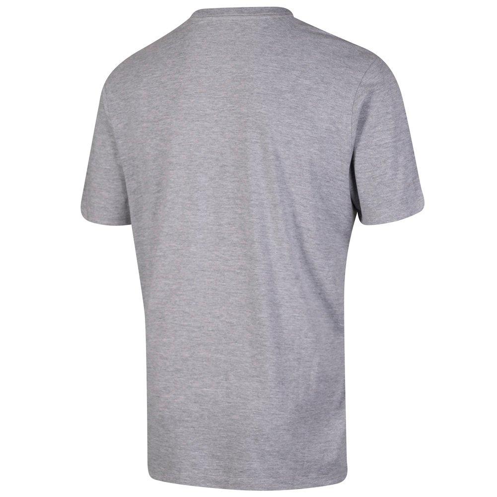 Lt Grey Marl - Golds Gym - Men's Classic Joe Short-Sleeve Performance Gym Top - 2