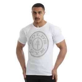 Golds Gym karl kani small signature box sweatshirt white