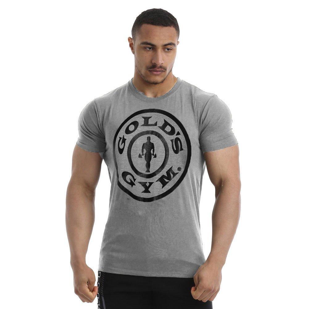 Gris clair chiné - Golds Gym - Classic Joe T-Shirt Mens - 3