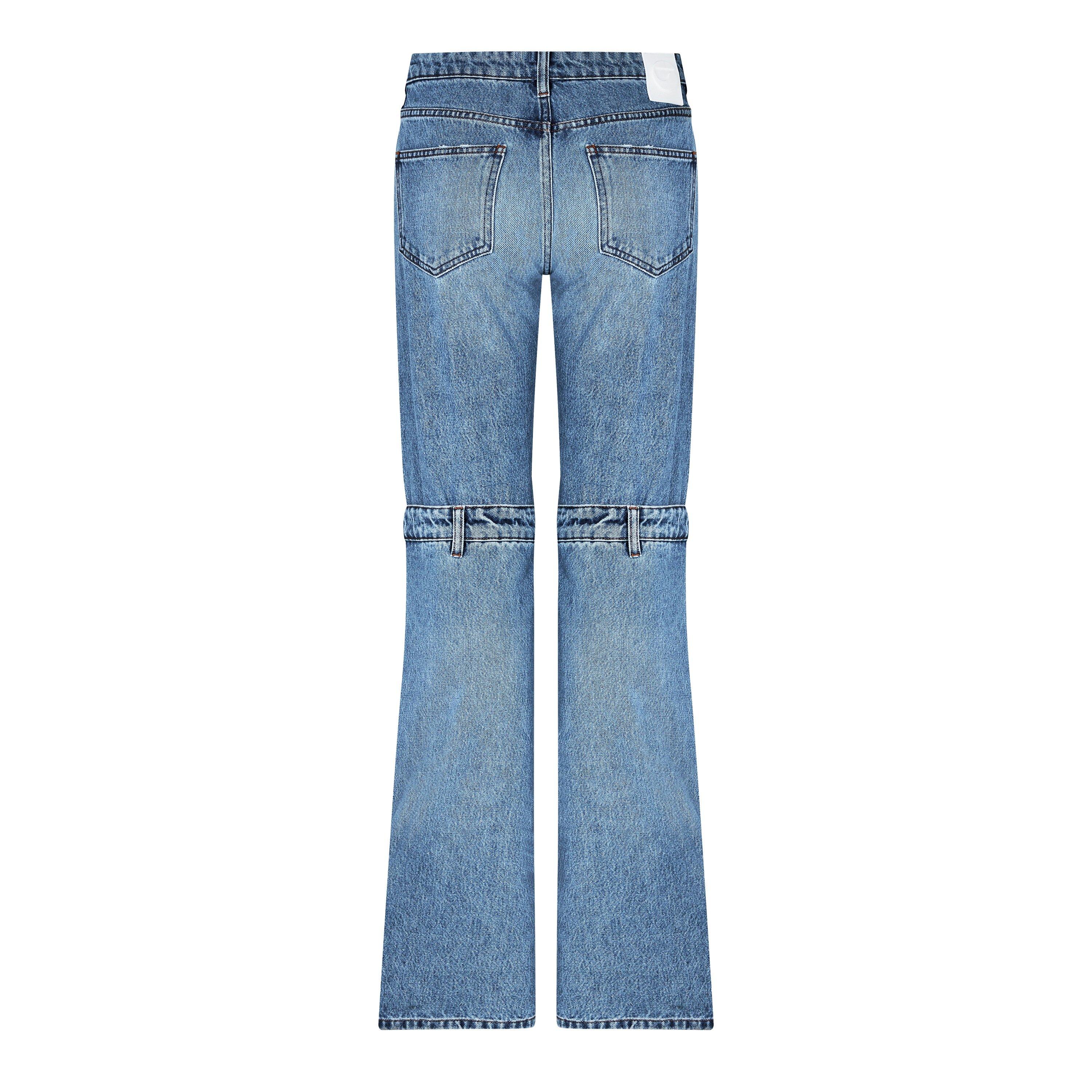 Washed Blue - Coperni - Open Knee Jeans - 5