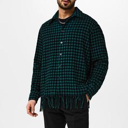 Lanvin Checked Blanket Overshirt