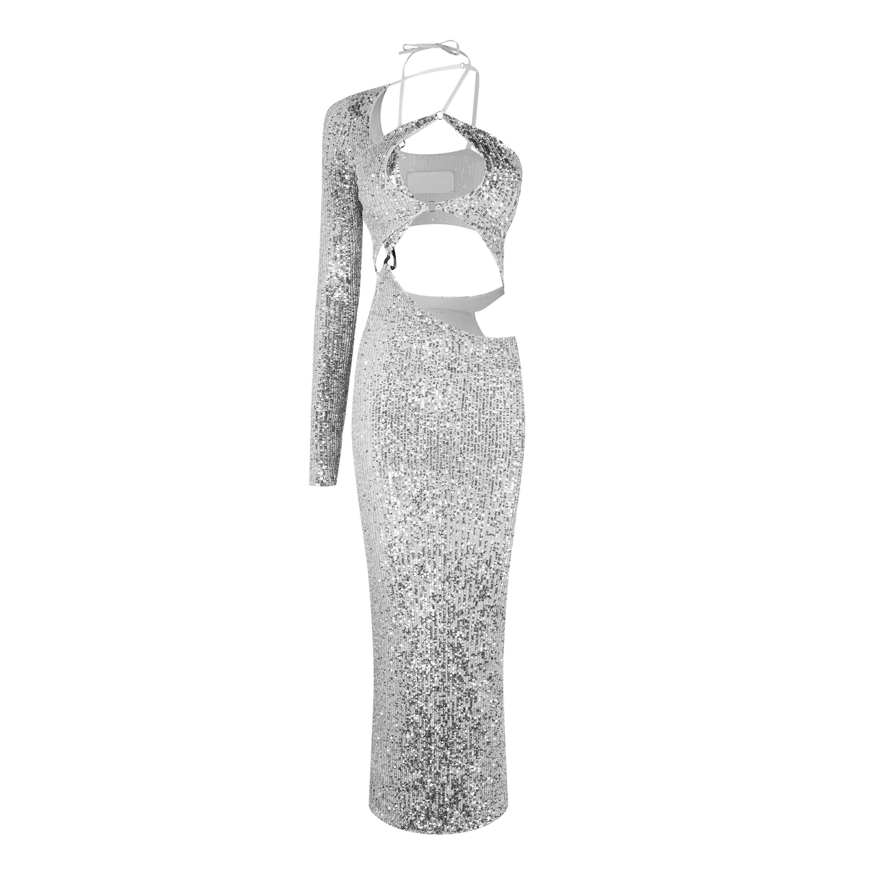 Silver - Roberta Einer - Women's Banu Mini Dress - 4