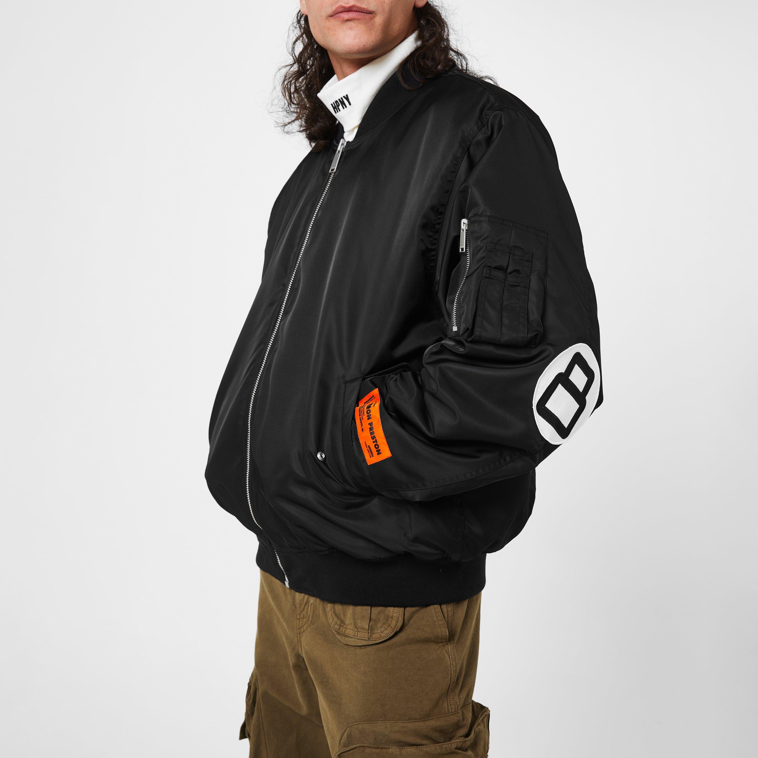 【関税込み】Heron Preston ブラック Ex-Ray ジャケット Black Ex-Ray Jacket by Heron Preston on Sale