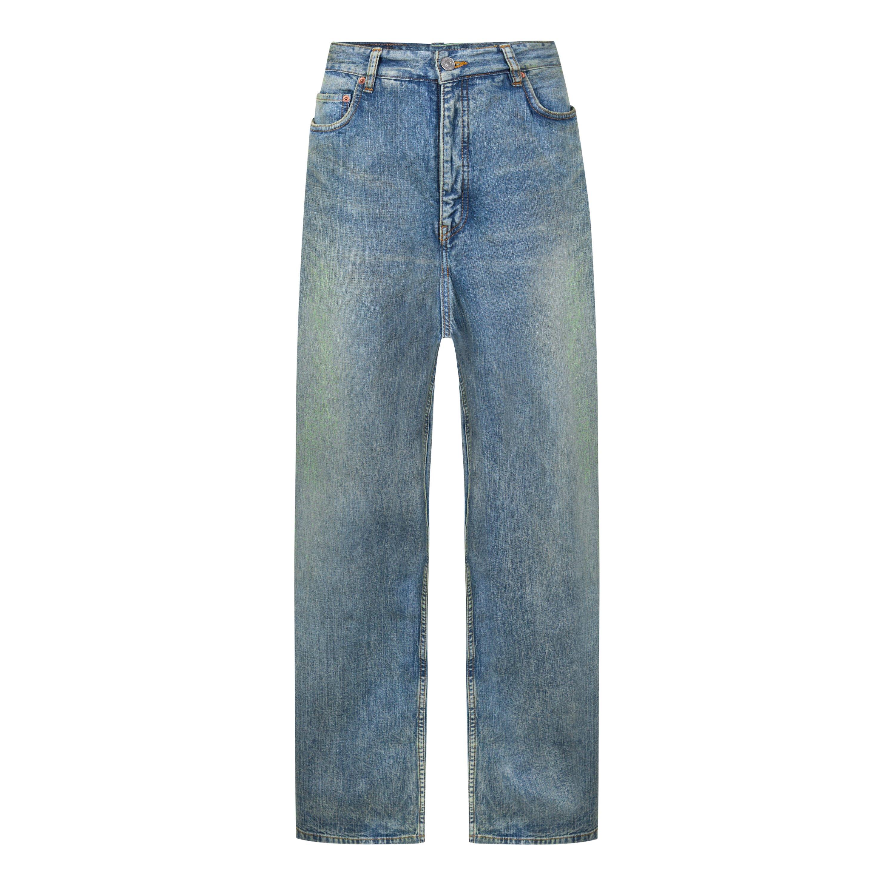 Blonde Ring - Balenciaga - Double Front Effect Denim Jeans - 5