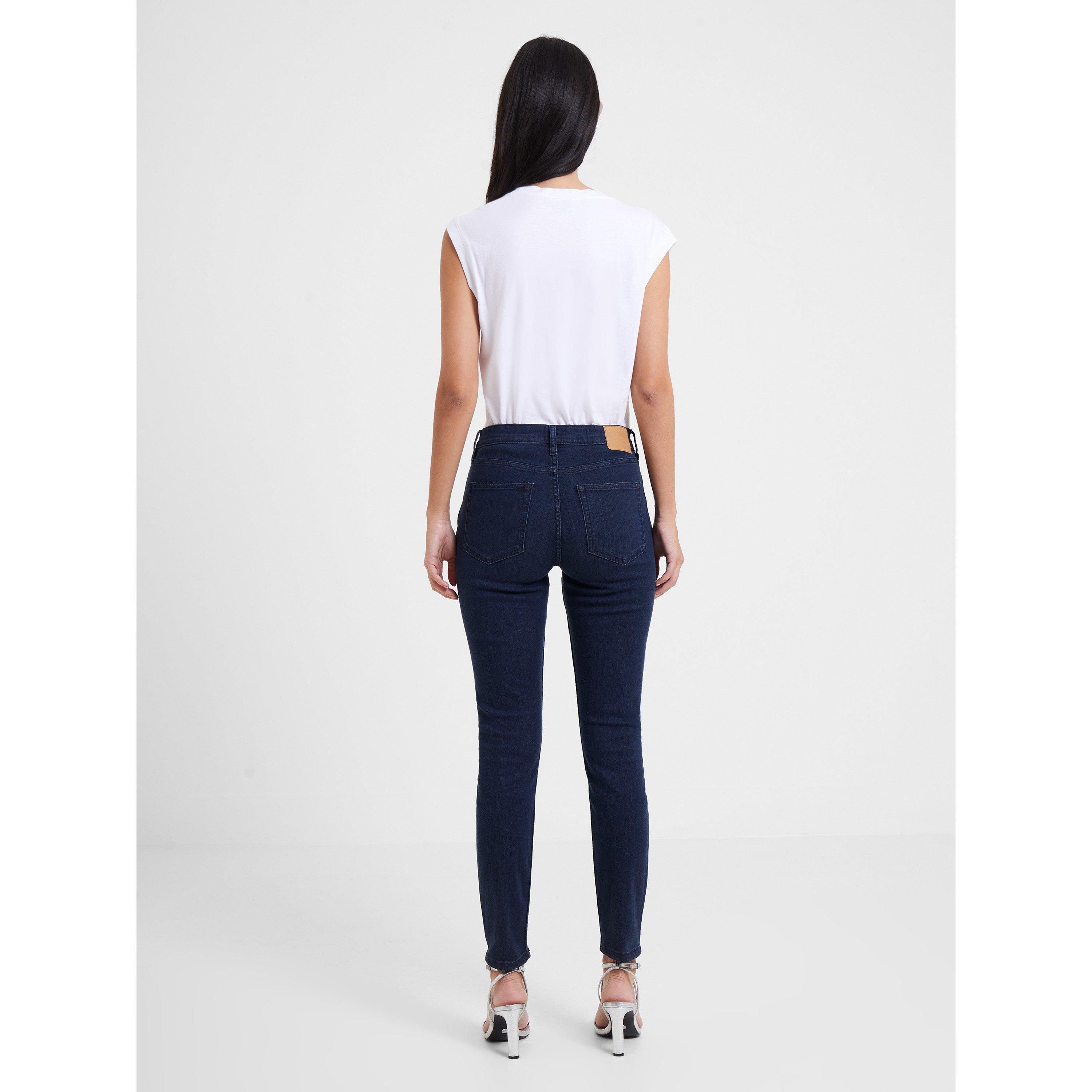46-Mid Wash - French Connection - Women's Rebound Skinny Jeans - 3