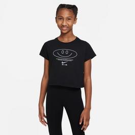 Nike Air Crop T Shirt Junior Girls