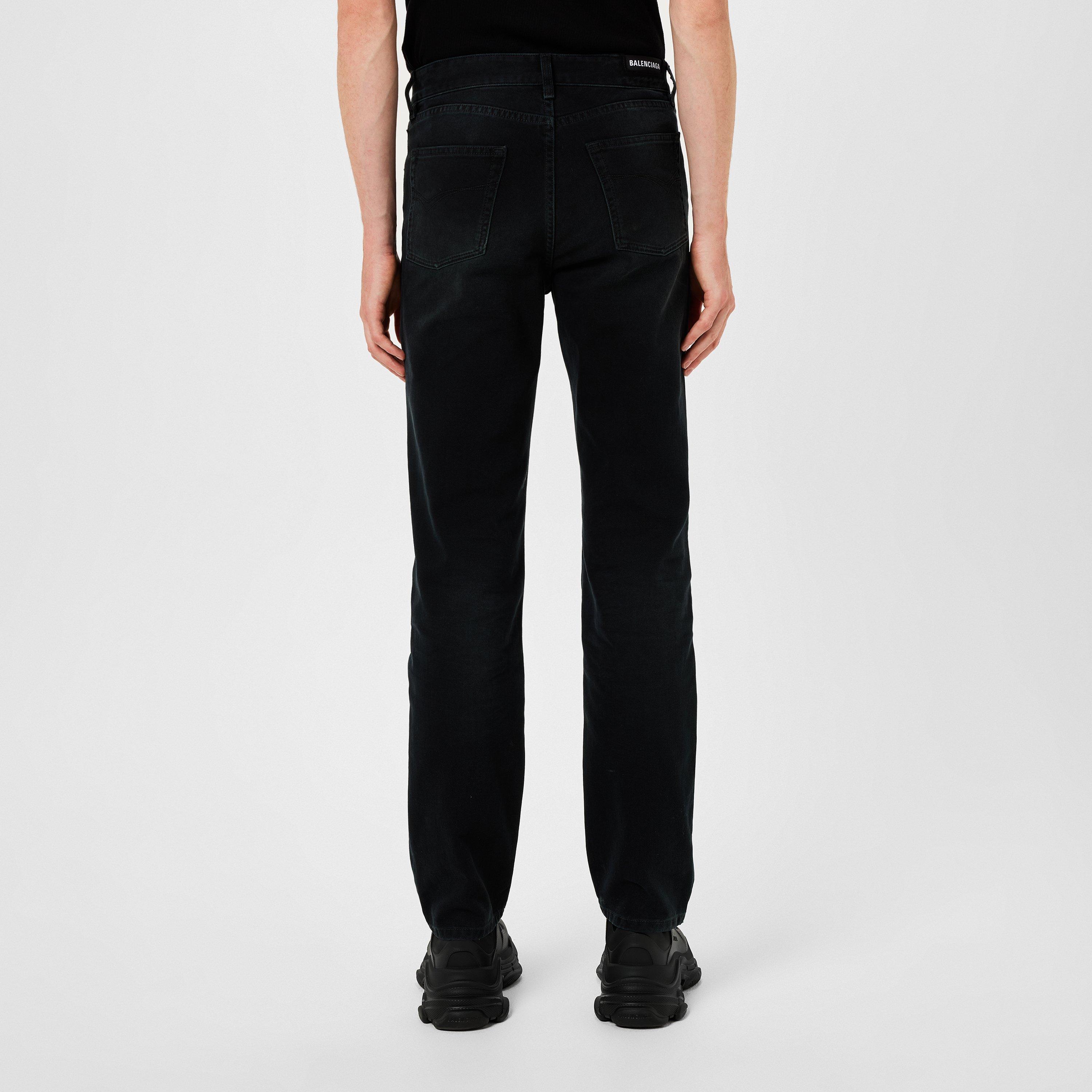 Bleach Black - Balenciaga - Slim Fit Jeans - 4