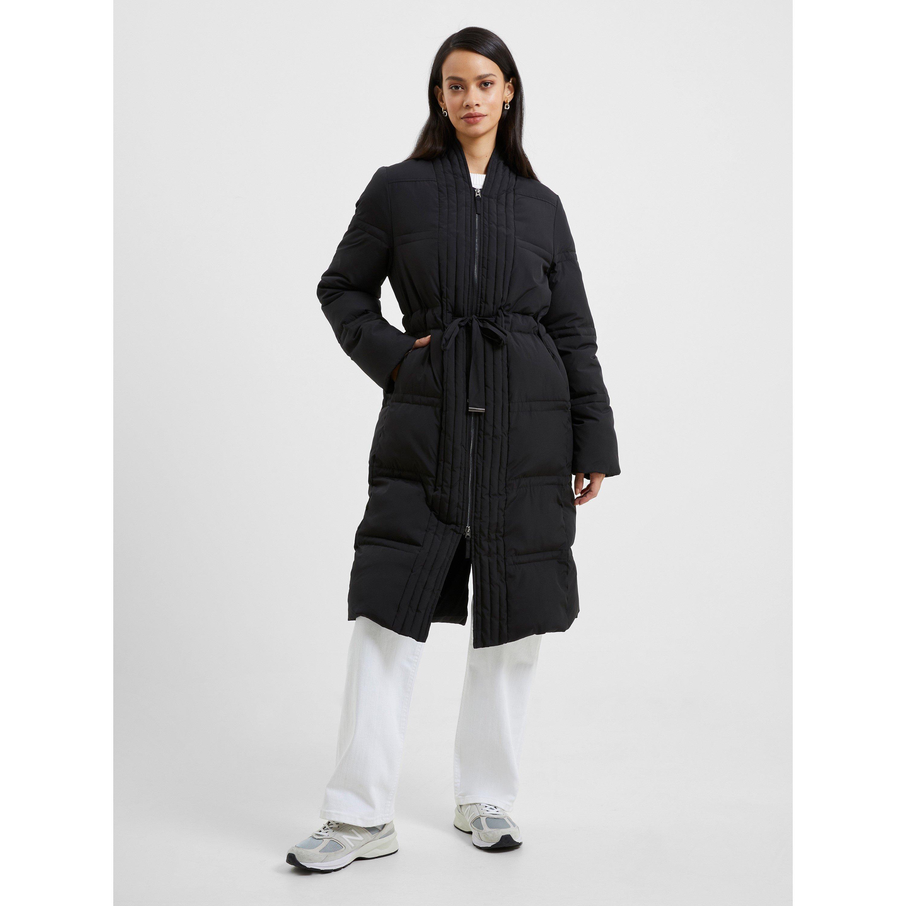 French Connection Women's Auden Insulated Weather Resistant Short Puffer Jacket