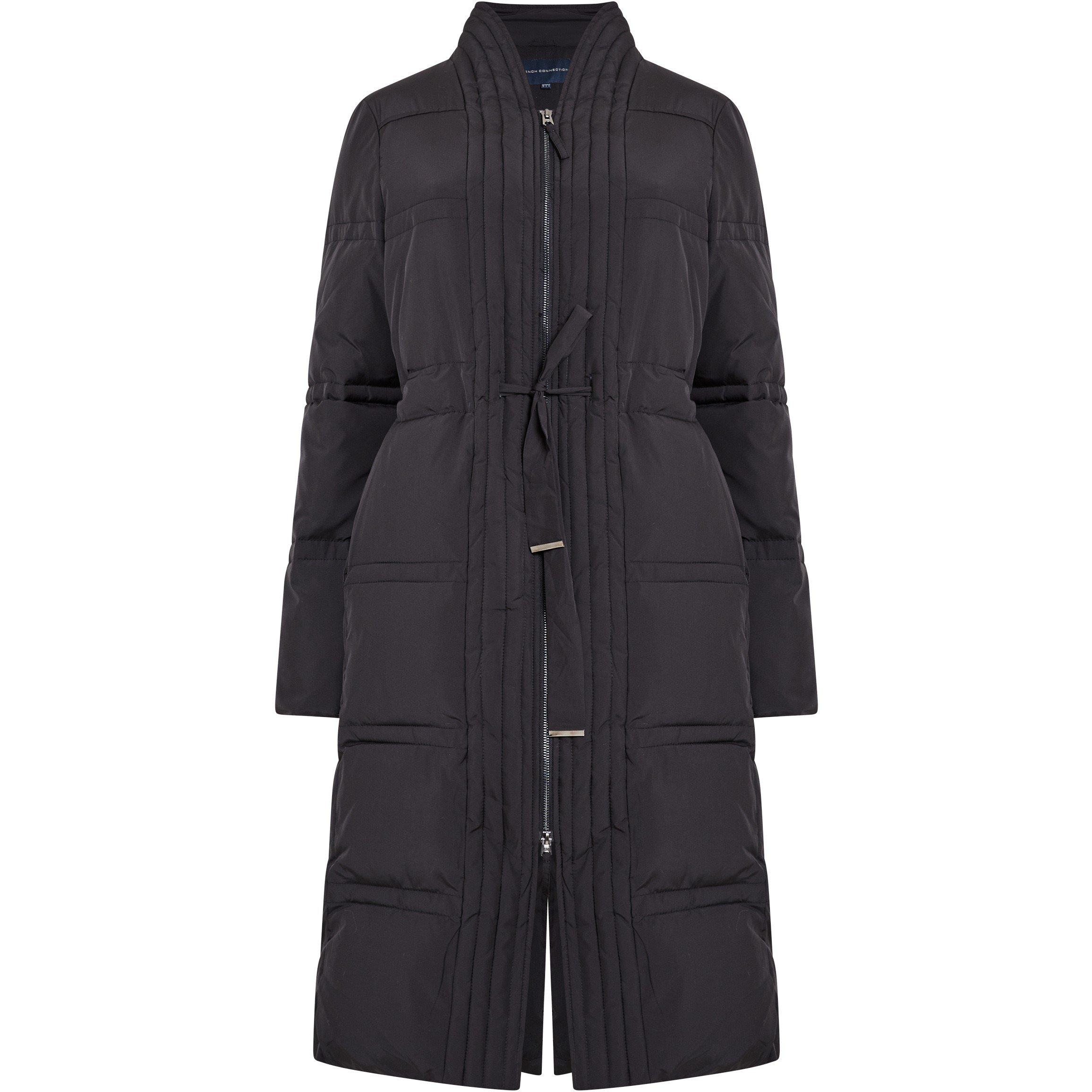 01-Black - French Connection - Women's Auden Insulated Weather Resistant Short Puffer Jacket - 4