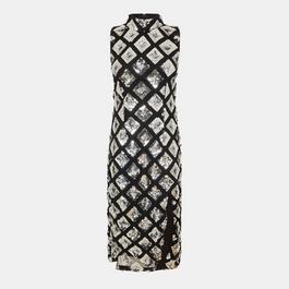 French Connection Axel Embellished Dress