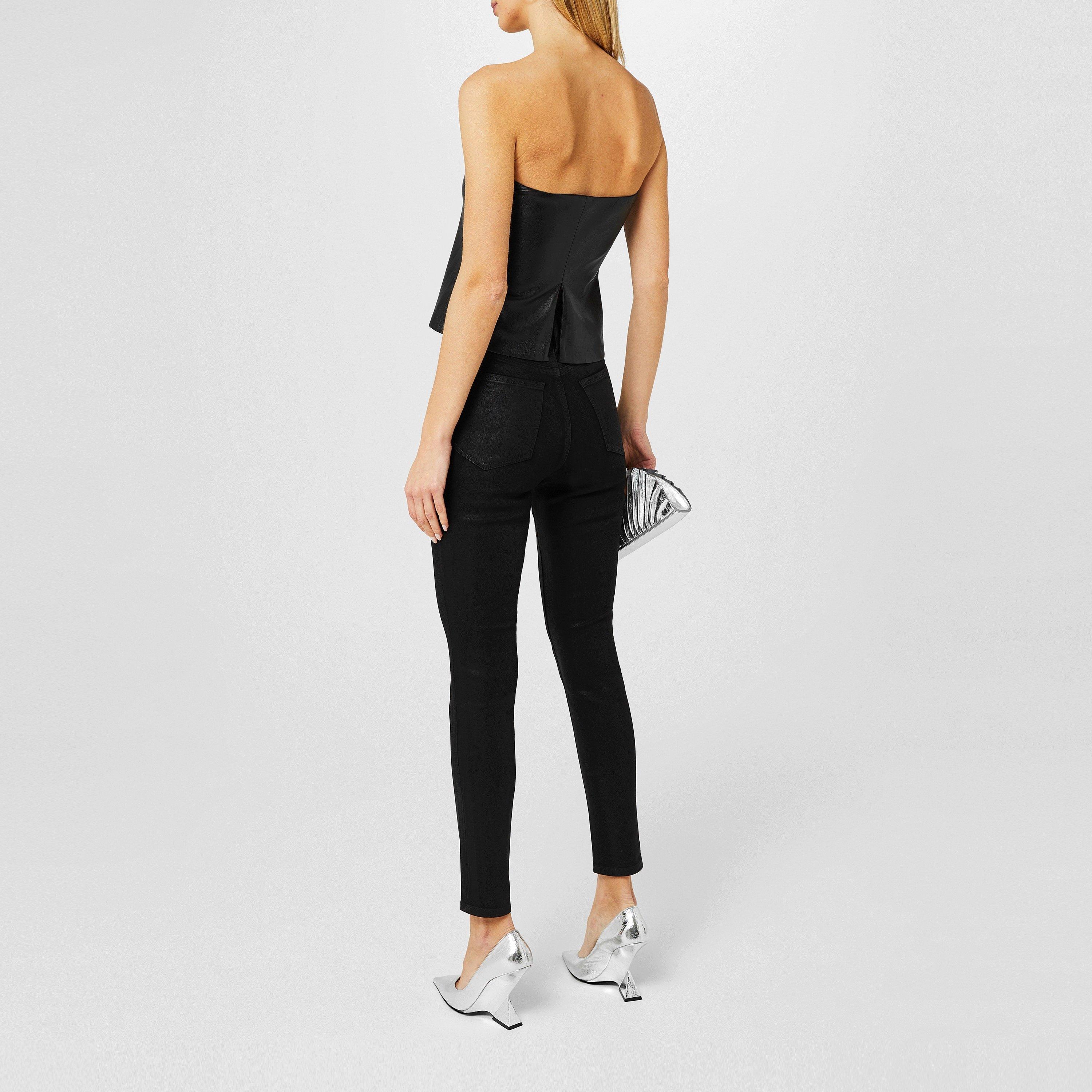 Black - Good American - Women's Skinny Jeans - 3