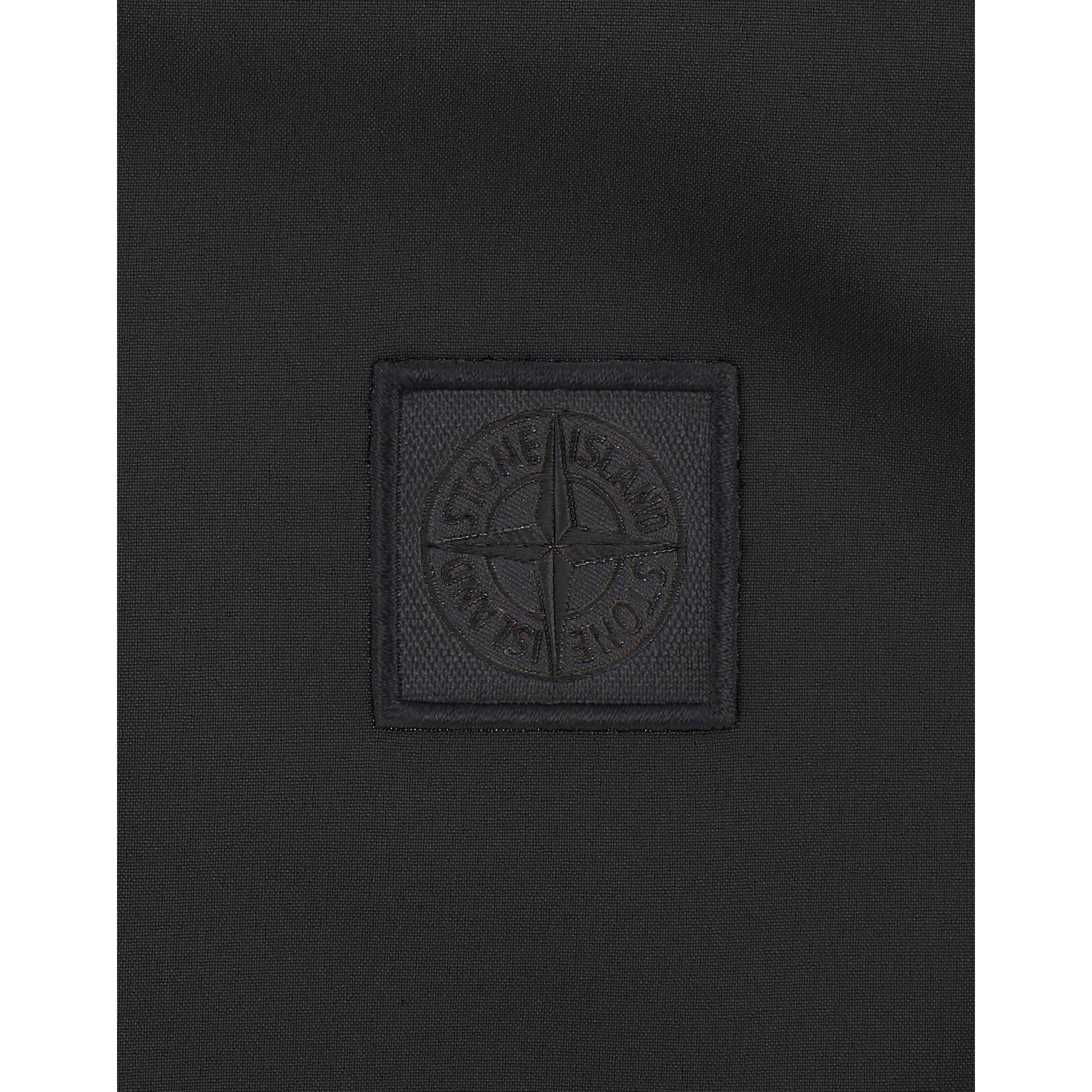 Black V0029 - Stone Island - Kids' Water-Resistant Sleeveless Zip Gilet - 3