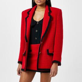 Alessandra Rich Boucle Blazer