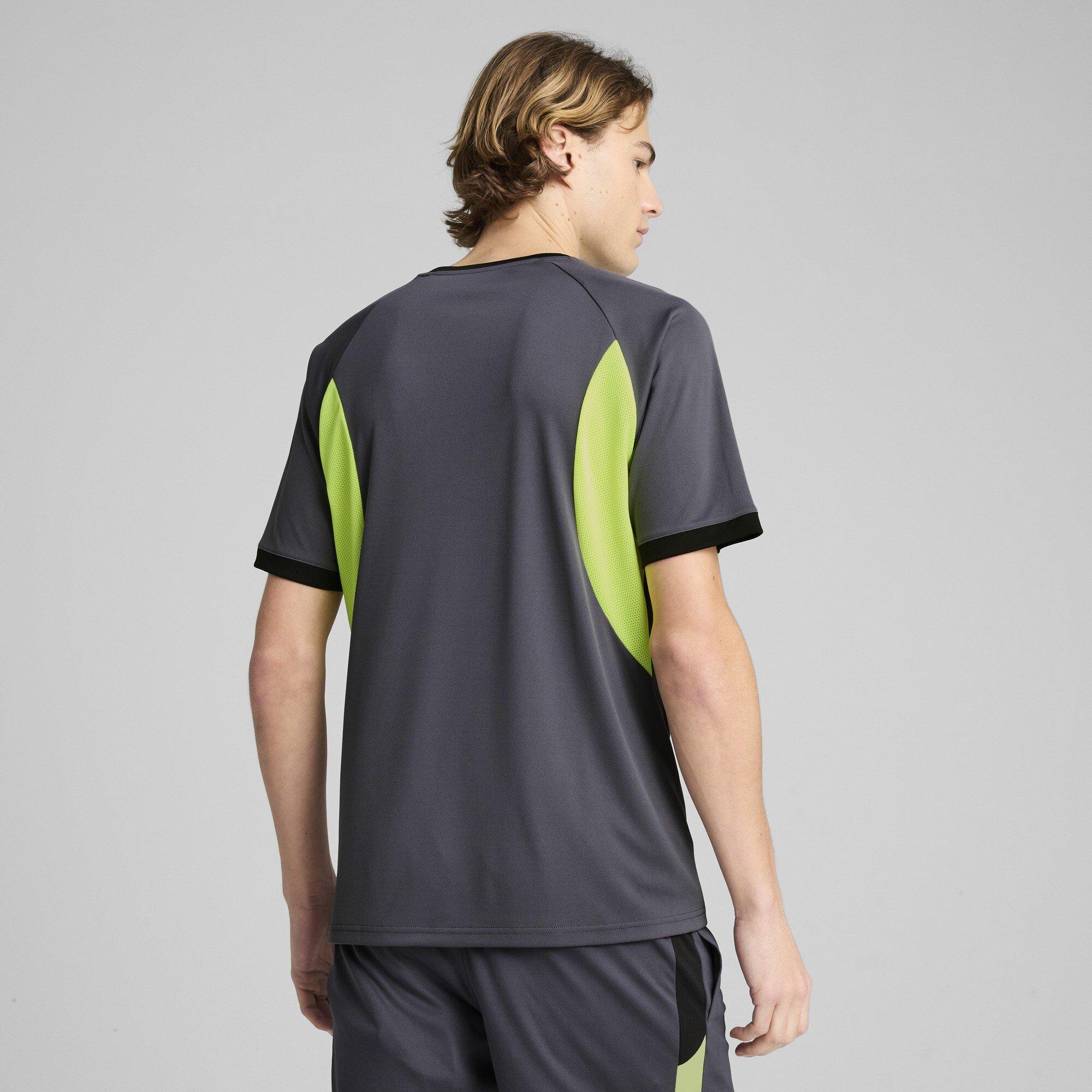 Gal.Gray/Yellow - Puma - PUMA IndividualLIGA Mens Jersey - 4