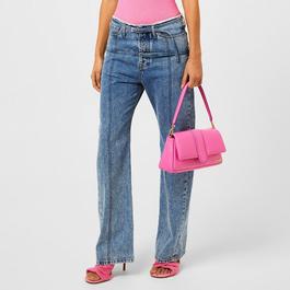 Jacquemus Le De Nimes Wide-Leg Organic Jeans