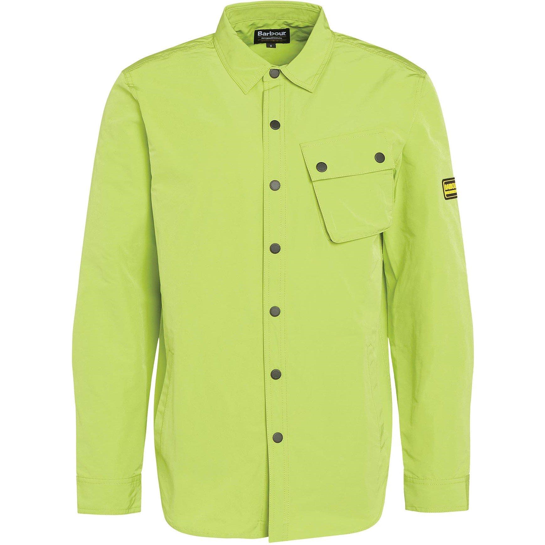 Cyberlime - Barbour International - Men's Control Waxed Overshirt - 1