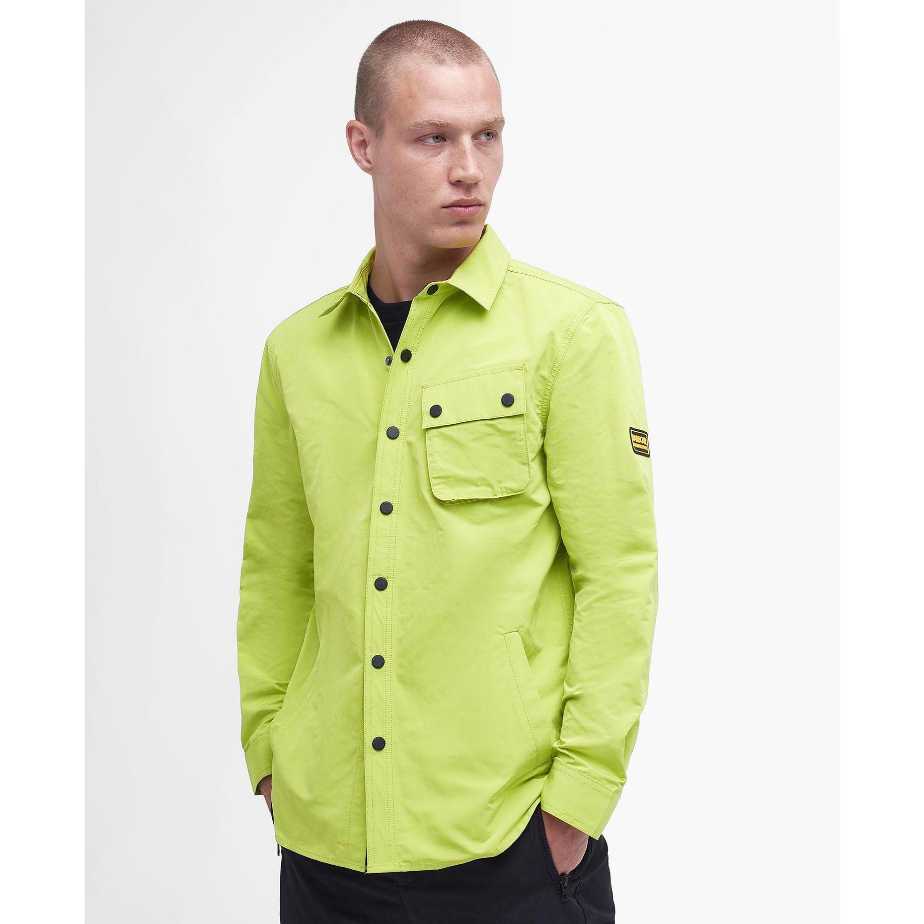 Cyberlime - Barbour International - Men's Control Waxed Overshirt - 2