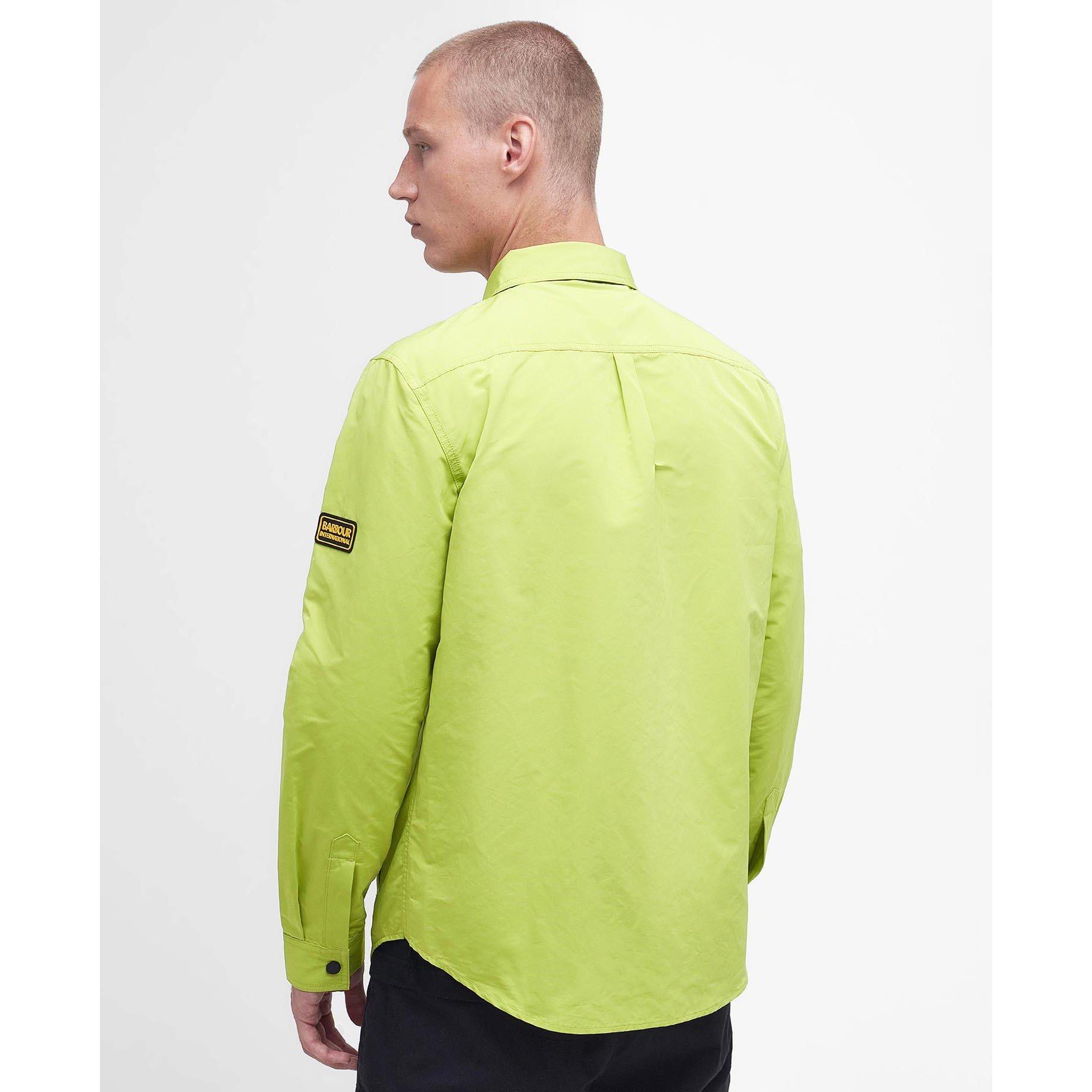 Cyberlime - Barbour International - Men's Control Waxed Overshirt - 3