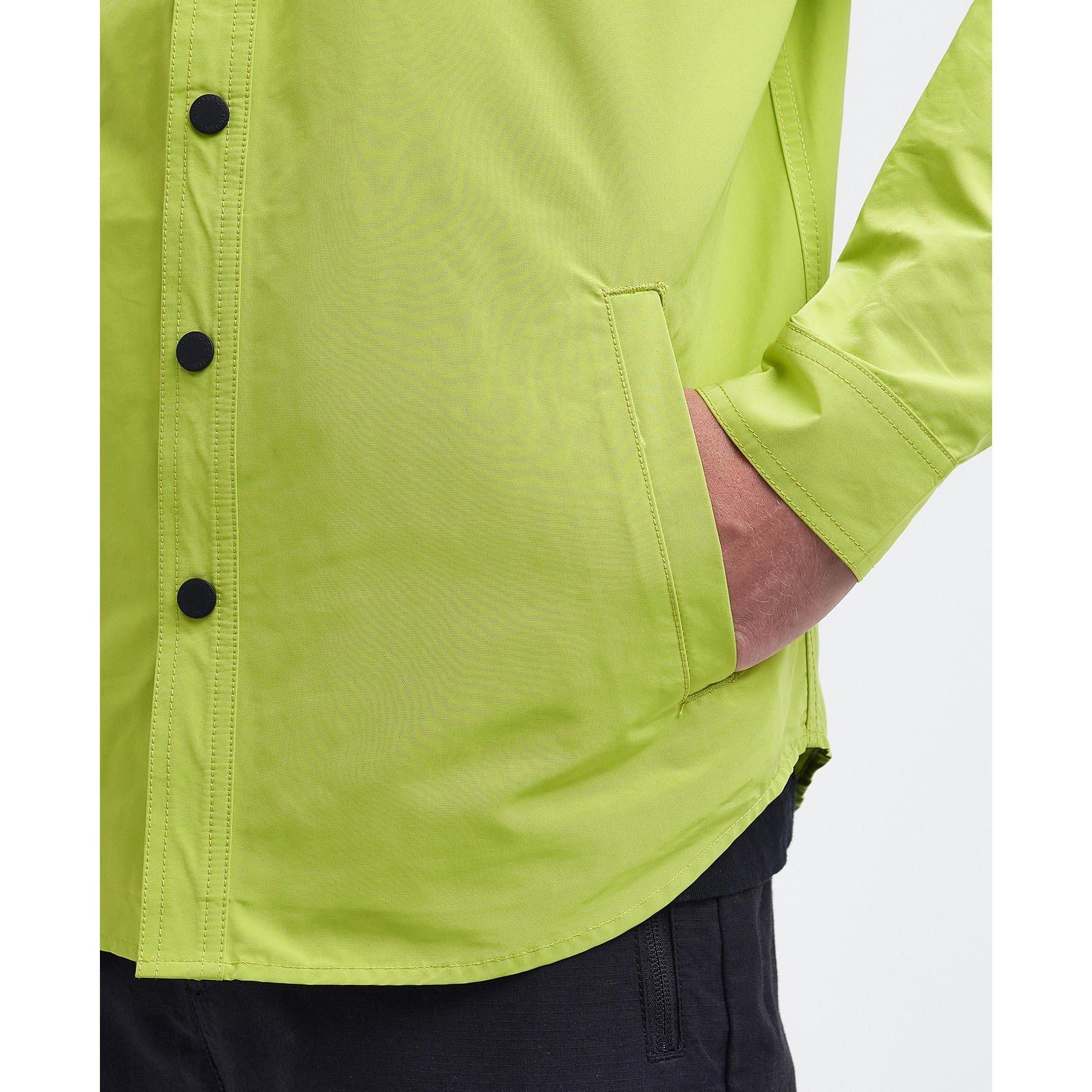 Cyberlime - Barbour International - Men's Control Waxed Overshirt - 6