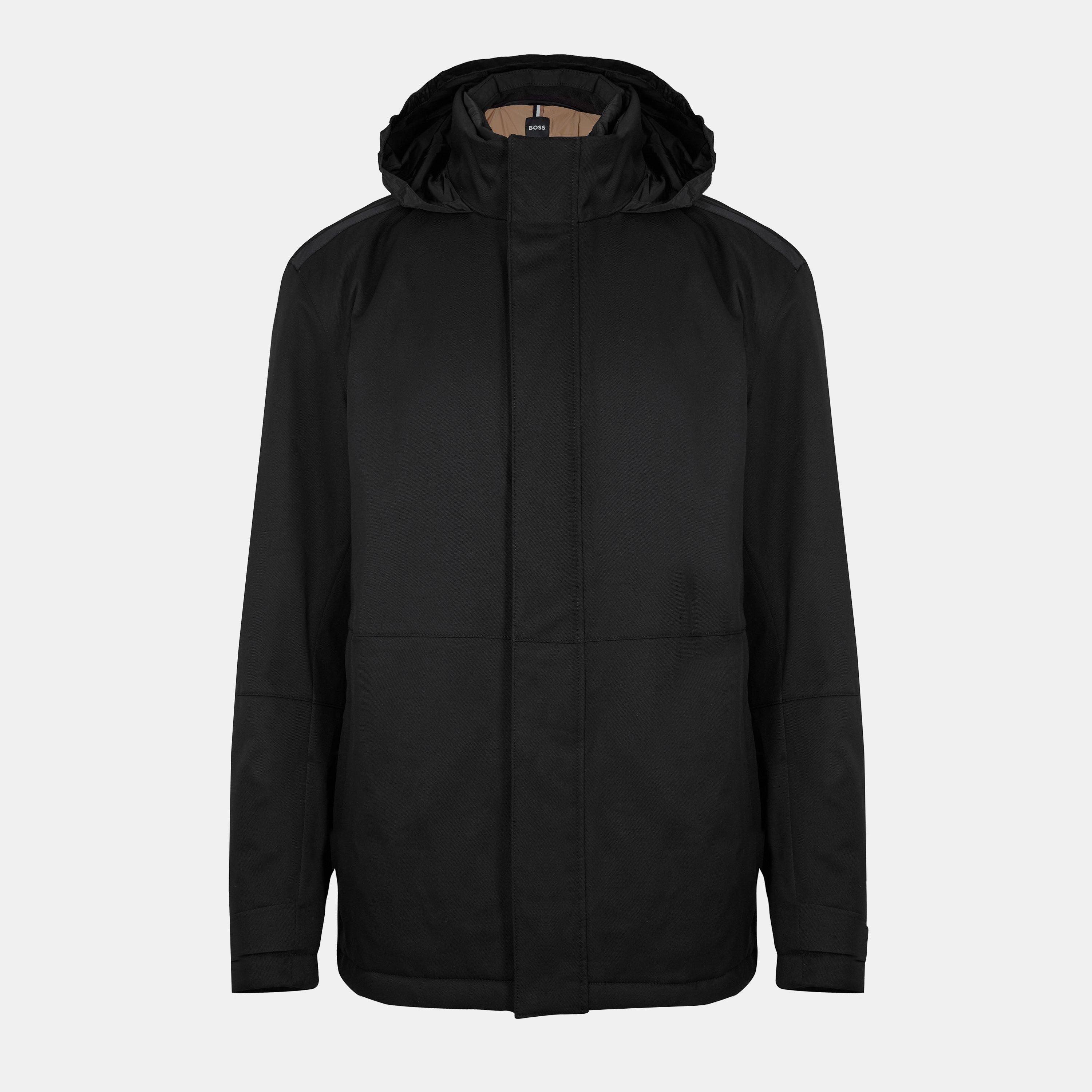 Black - Hugo - Men's Cundel Military-Inspired Field Jacket - 1