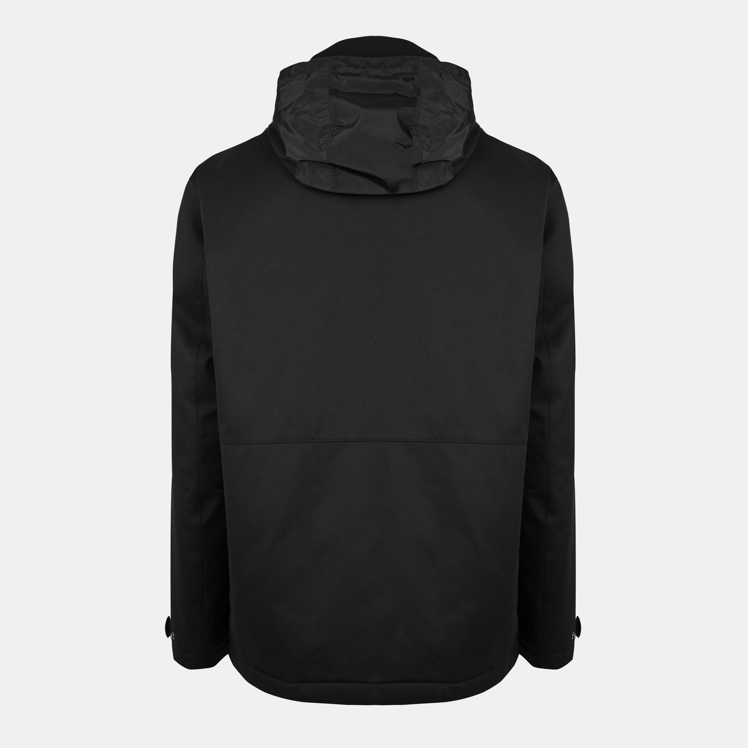 Black - Hugo - Men's Cundel Military-Inspired Field Jacket - 2