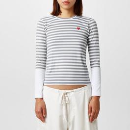 Comme des Garcons PLAY Striped T Shirt