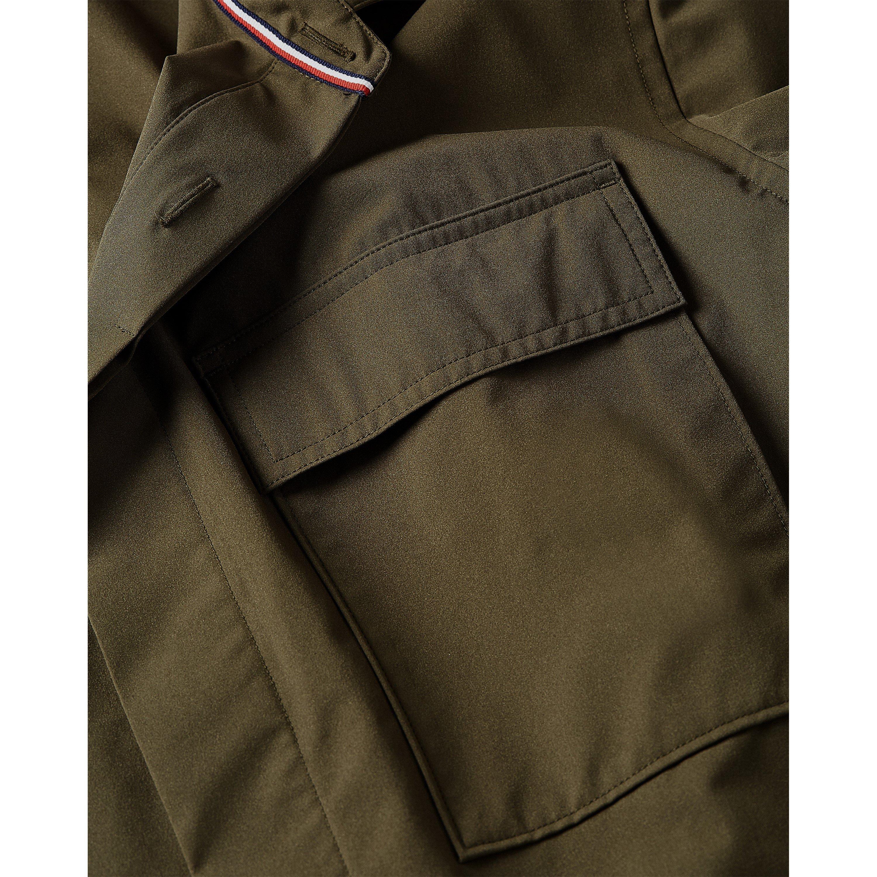 Army Green - Tommy Hilfiger - Men's Utility Long Sleeve Overshirt - 8