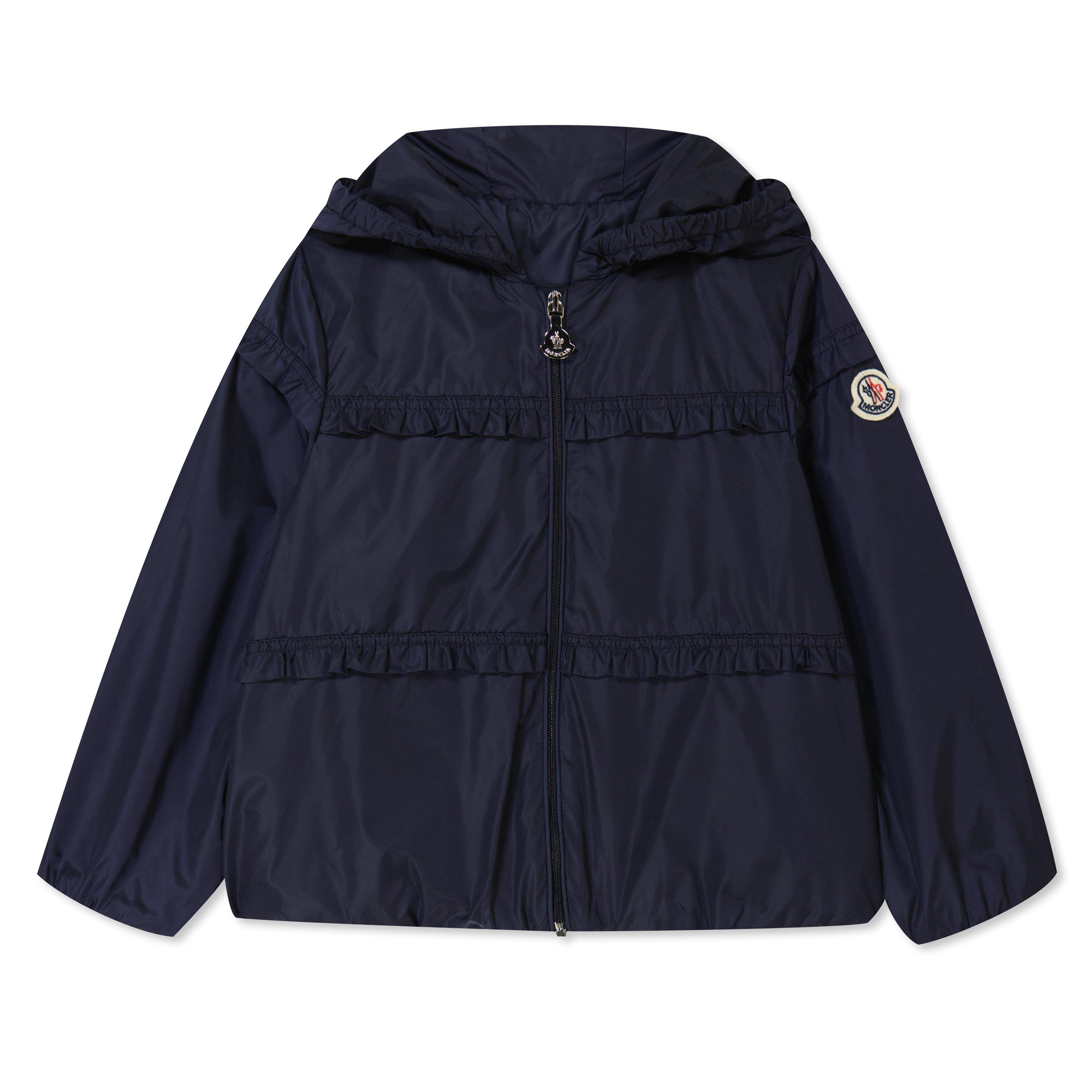 Moncler Junior Girls Ruffle Hiti Jacket Puffer Jackets Lightweight Cruise Fashion