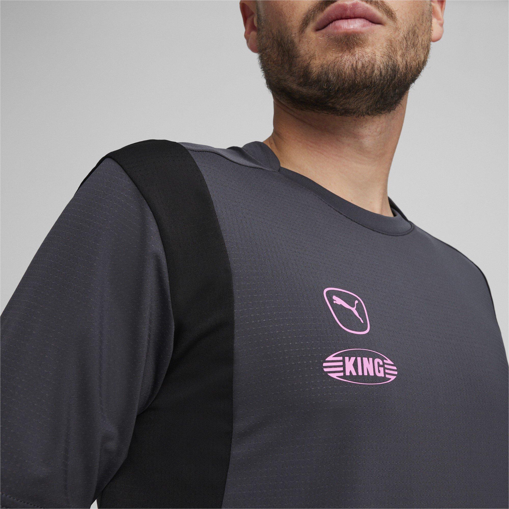Cinzento forte - Puma - KING Pro Short-Sleeve Performance T-Shirt - 3
