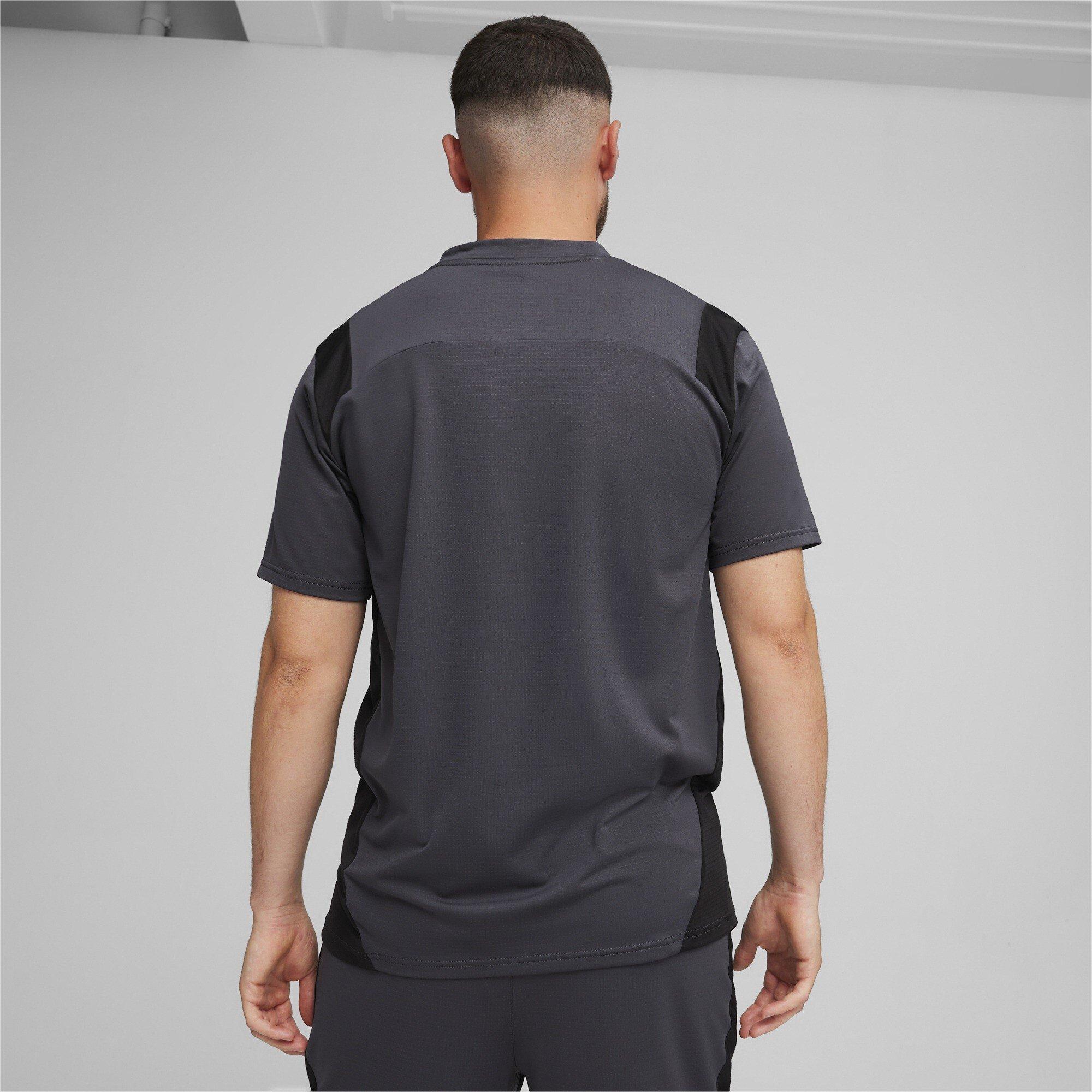 Cinzento forte - Puma - KING Pro Short-Sleeve Performance T-Shirt - 5