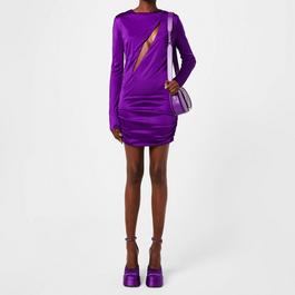 Versace Slashed Mini Dress