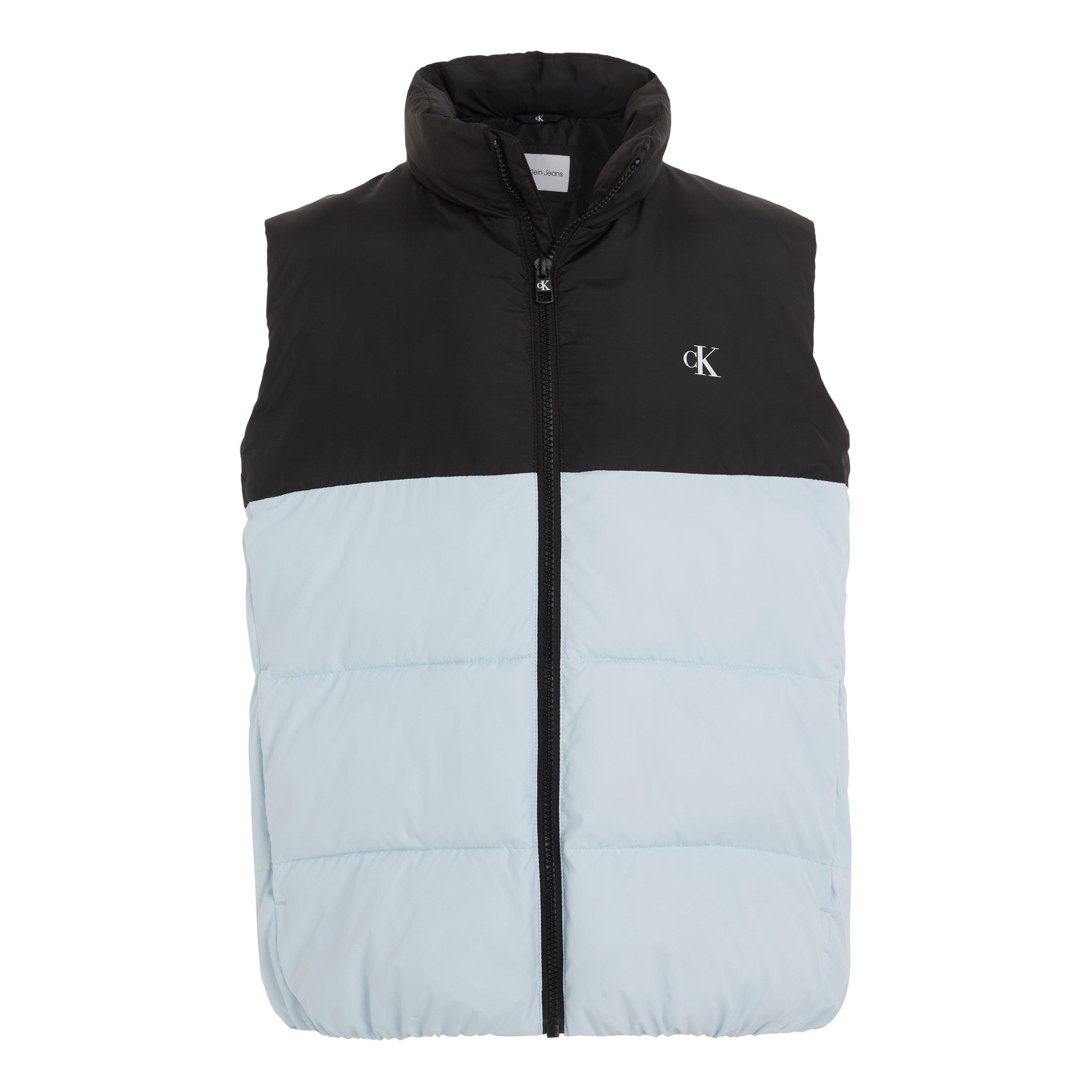 Calvin Klein Jeans Kids' Nylon Color Block Puffer Gilet