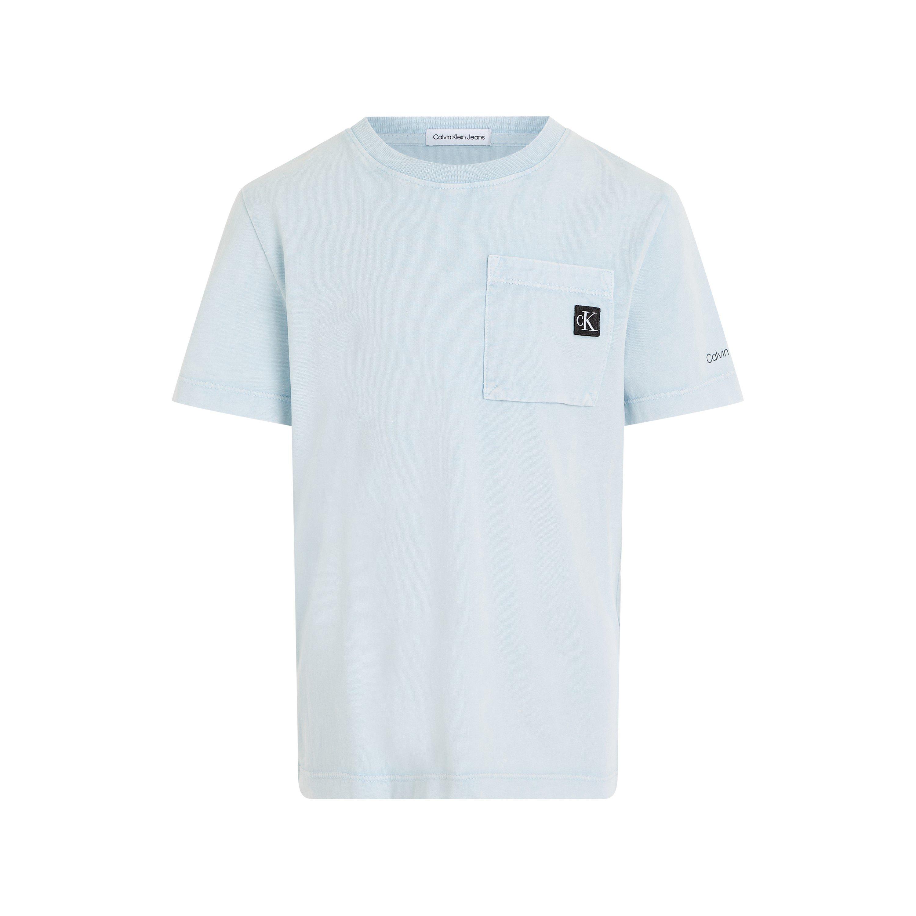 Recuerdo Azul - Calvin Klein Jeans - Kids' Vintage Wash Pocket Regular Fit T-Shirt - 1