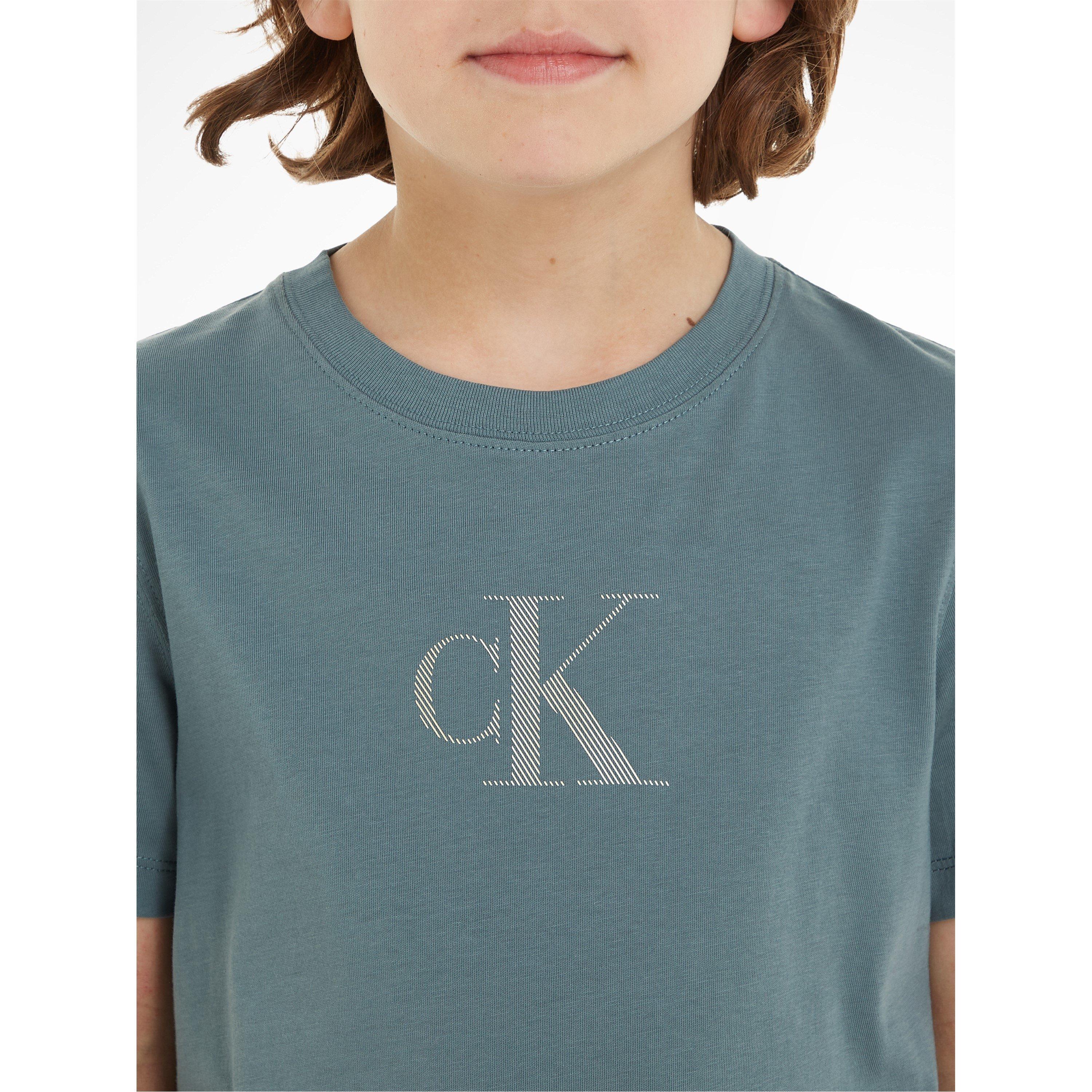 Goblin Azul - Calvin Klein Jeans - Kids' Regular Fit T-Shirt - 3