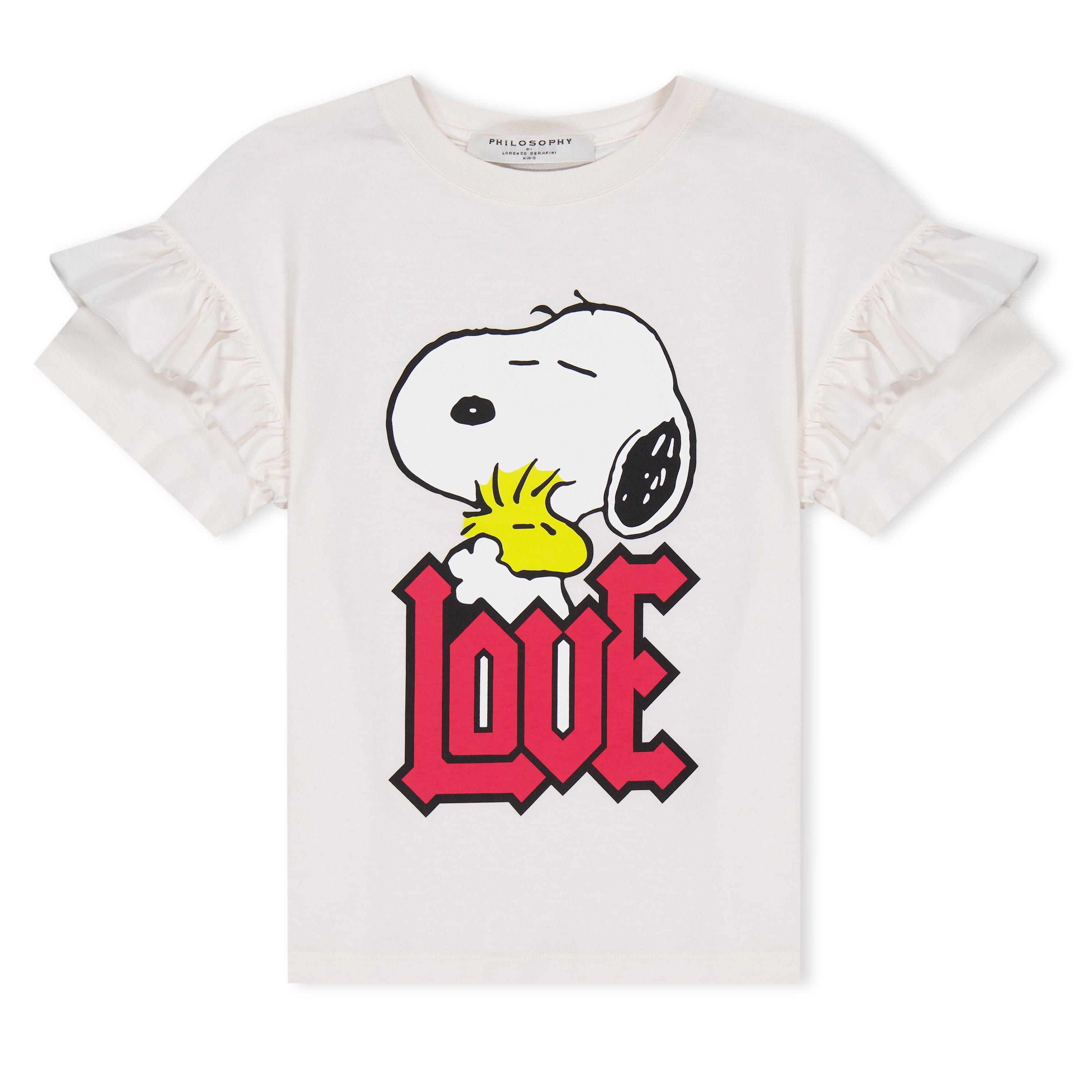 Philosophy di Lorenzo Serafini Kids' Peanuts Love Regular Fit T-Shirt