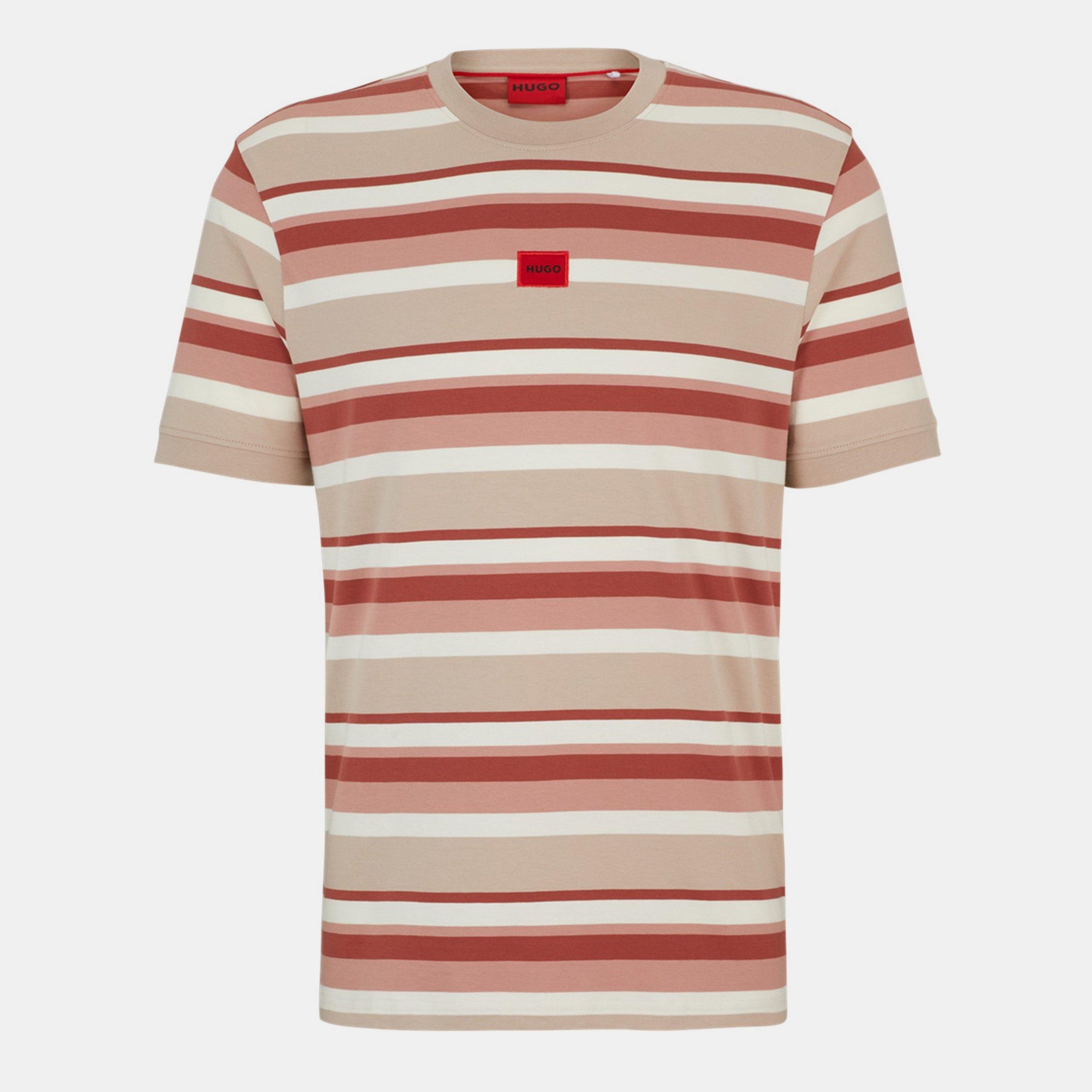 Pink/White 963 - Hugo - Men's Oversized T-Shirt