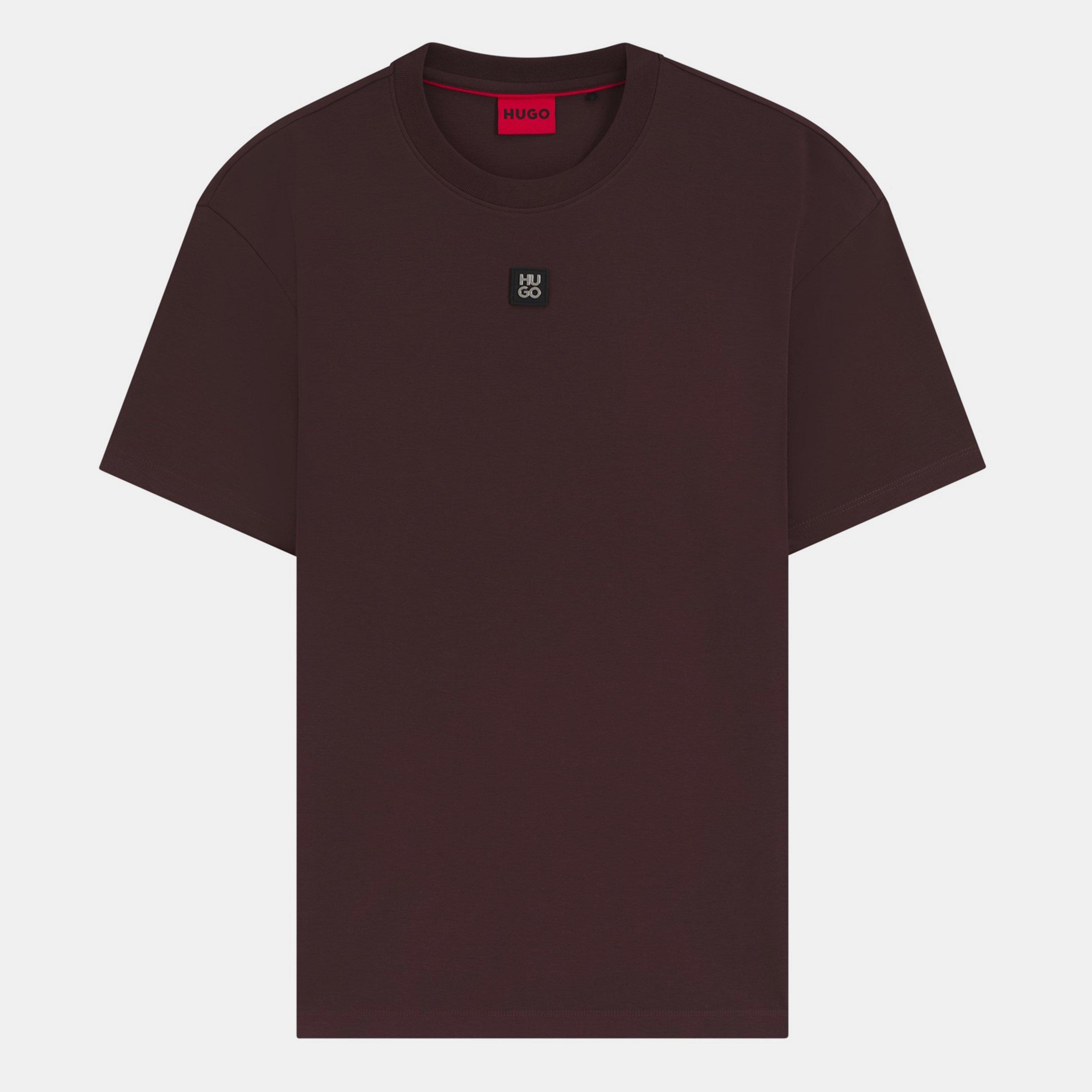 Hugo Men's Regular Fit Dalile T-Shirt - Open Brown 249 - L